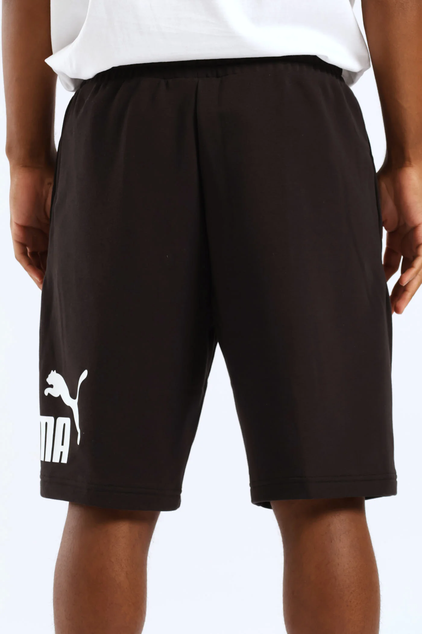Essential Big No. 1 Logo 10" Shorts - Black - Image 4