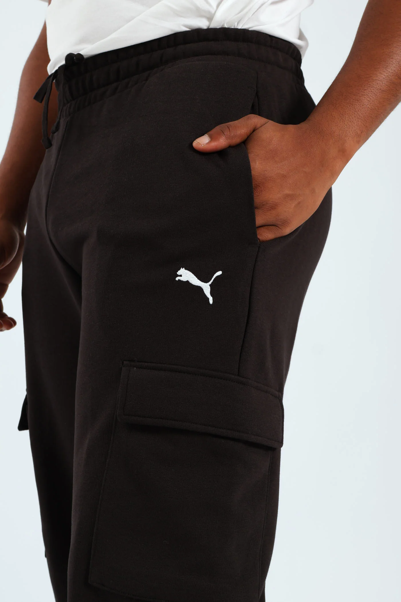 Essential Cargo Pants - Black - Image 2