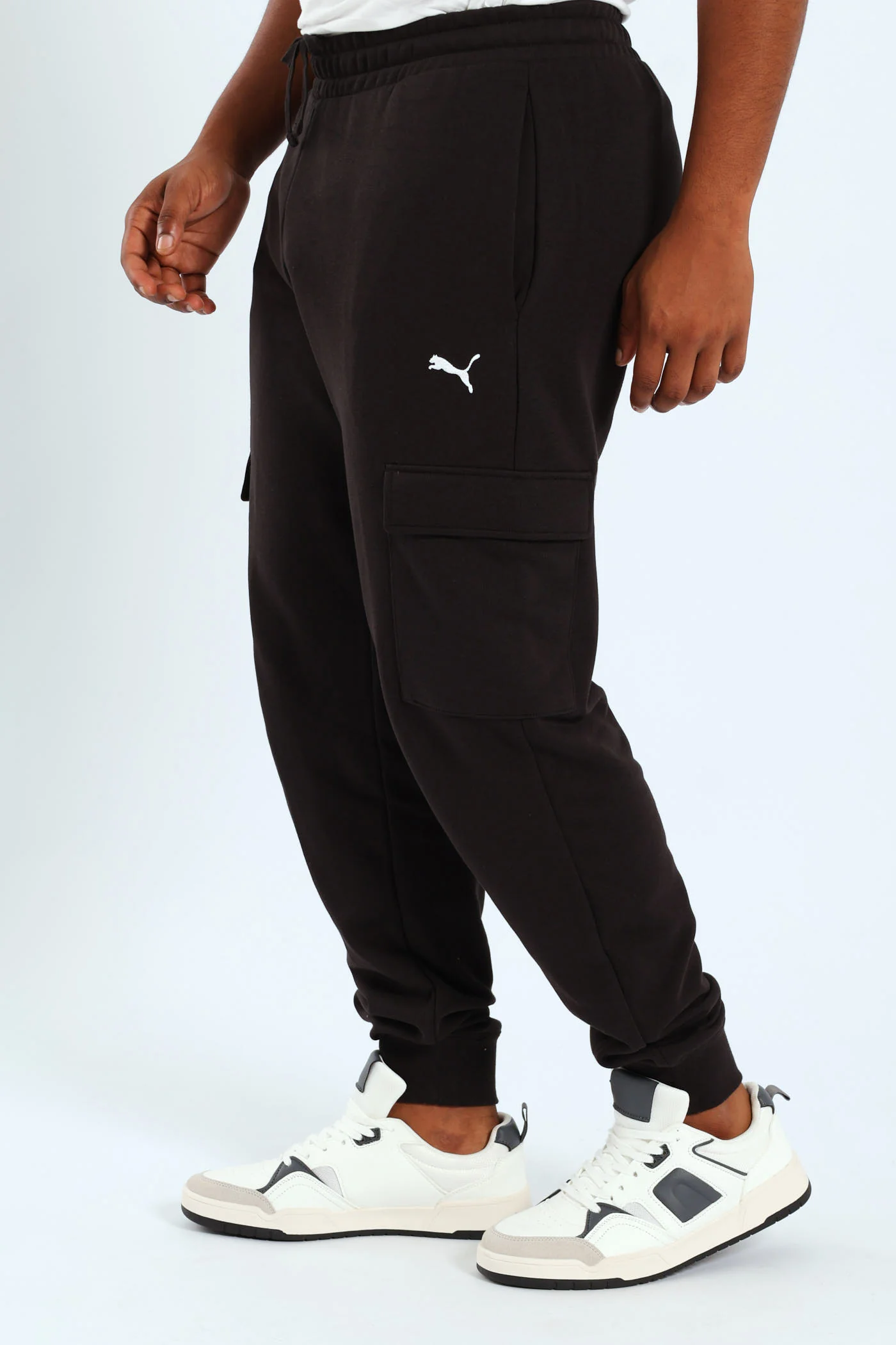 Essential Cargo Pants - Black - Image 3