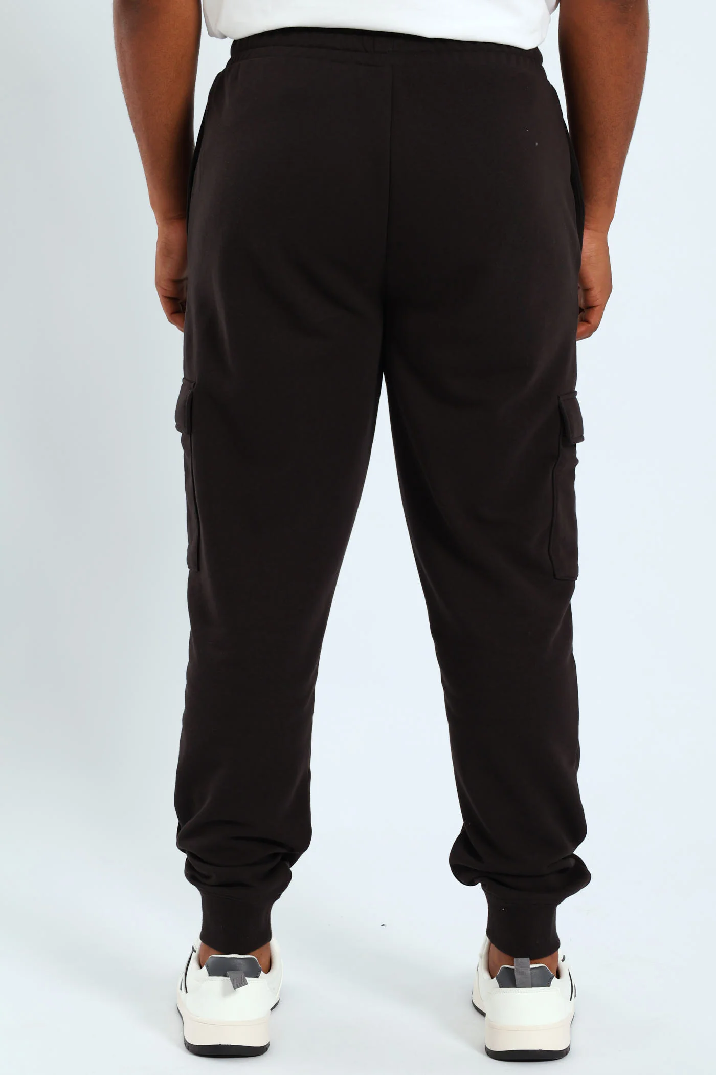 Essential Cargo Pants - Black - Image 4
