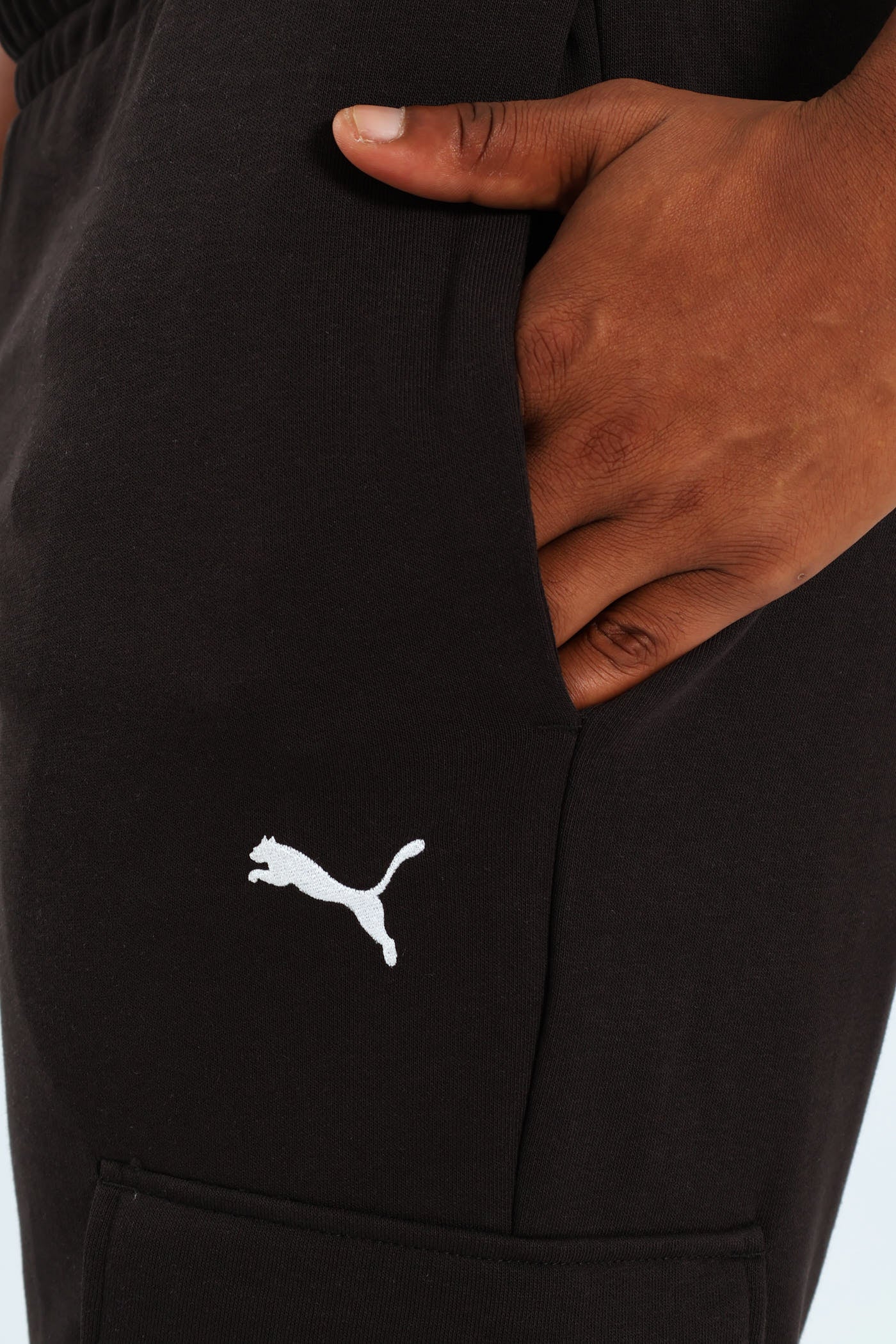 Essential Cargo Pants - Black - Image 5