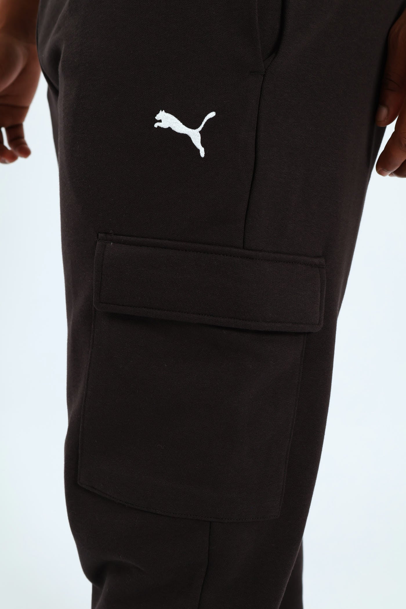 Essential Cargo Pants - Black - Image 6