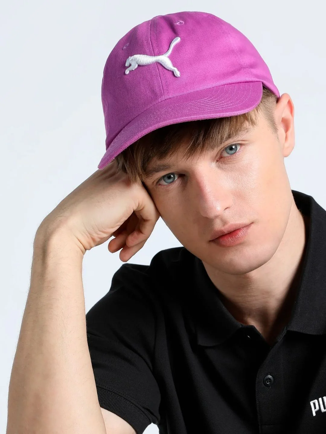 Essential Cat Baseball Cap - Purple - Image 3