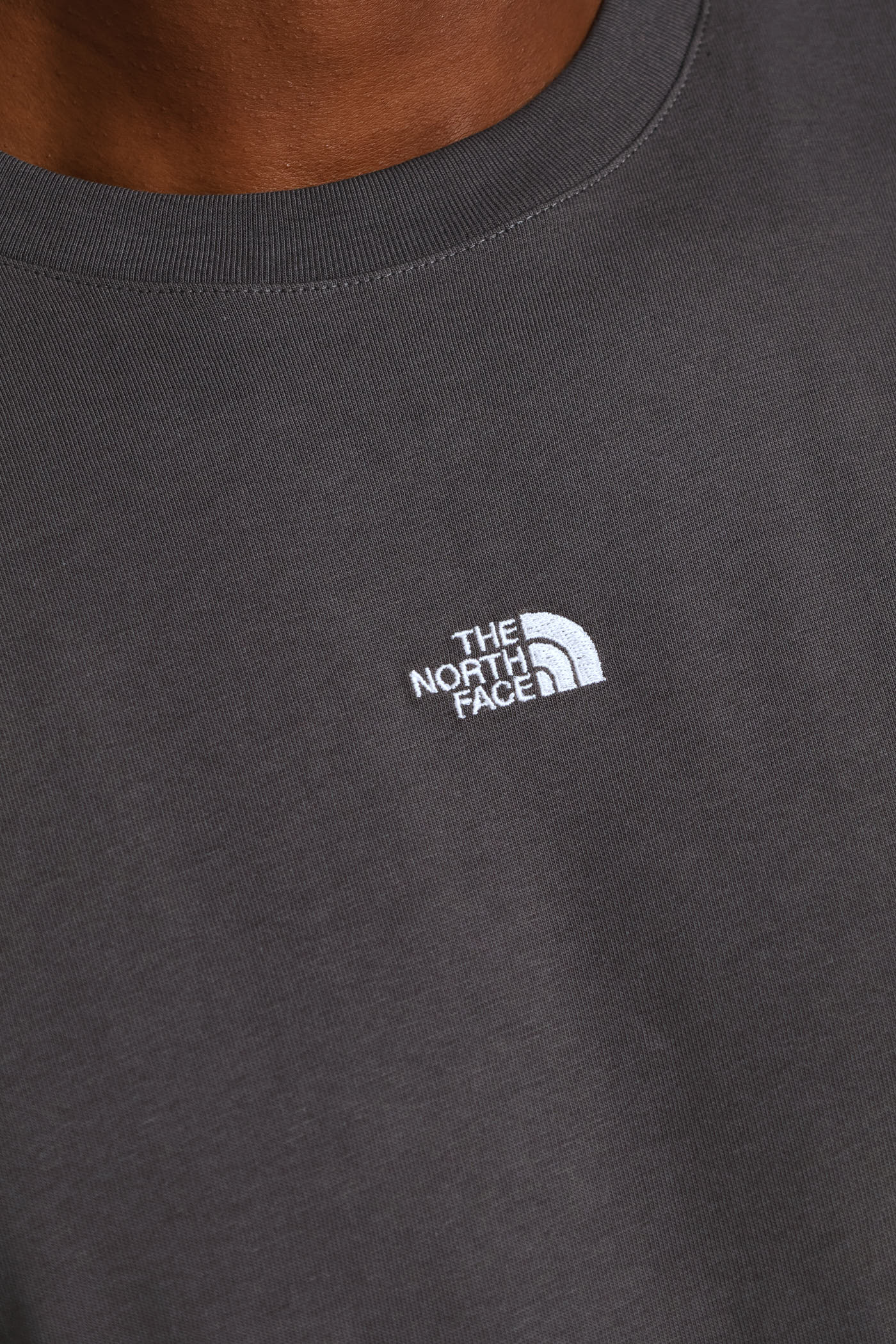 Essential Center Logo Relaxed Tee - Grey - Image 2