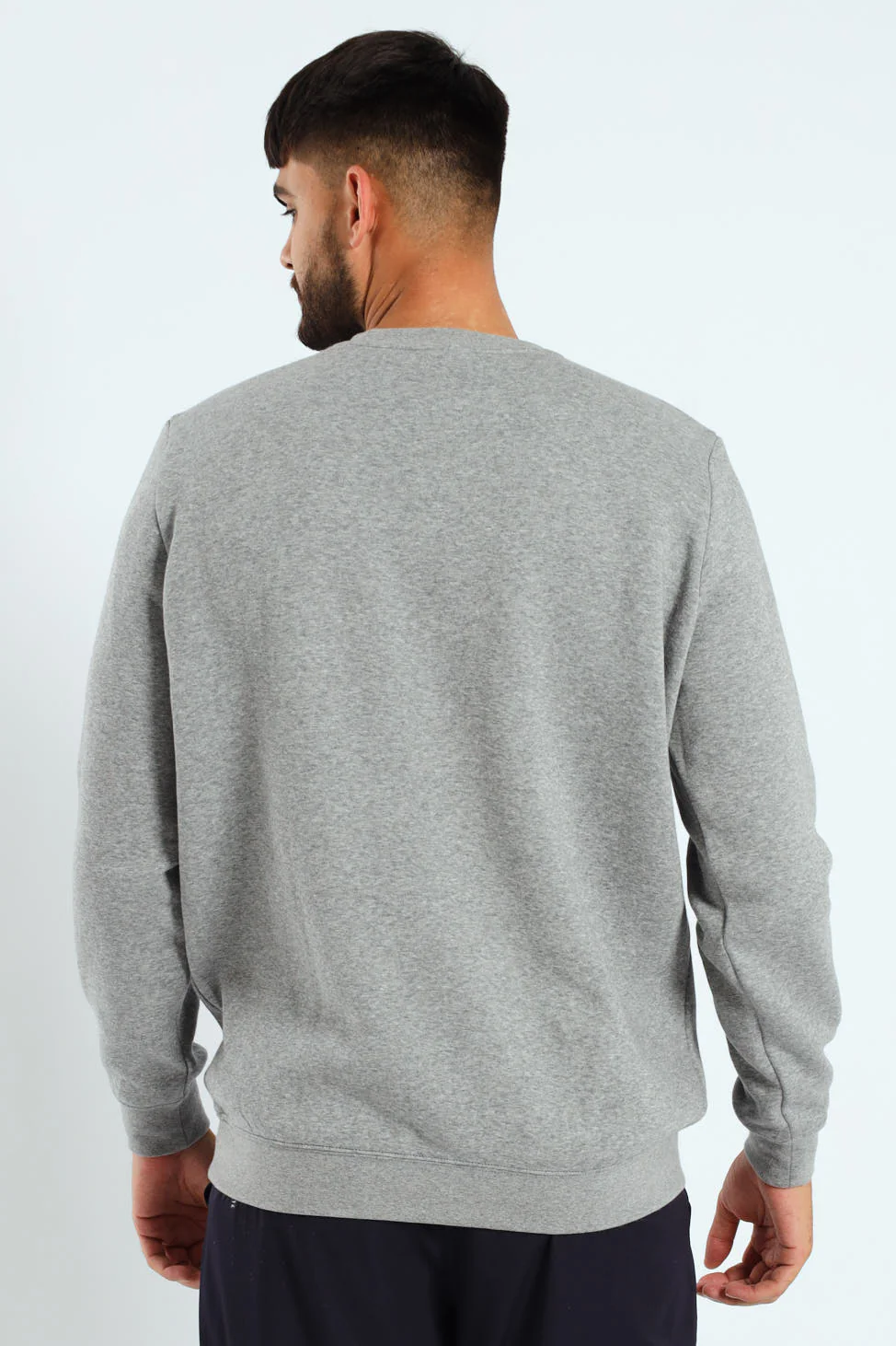Essential Crew Fleece Top - Grey - Image 3