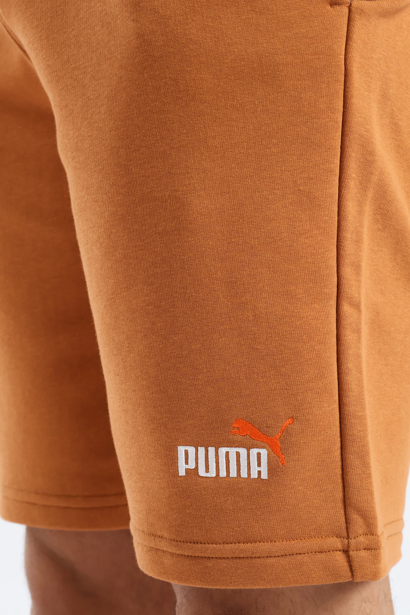 Essential Dual Color No. 1 Logo 10" Shorts - Dark Caramel - Image 5