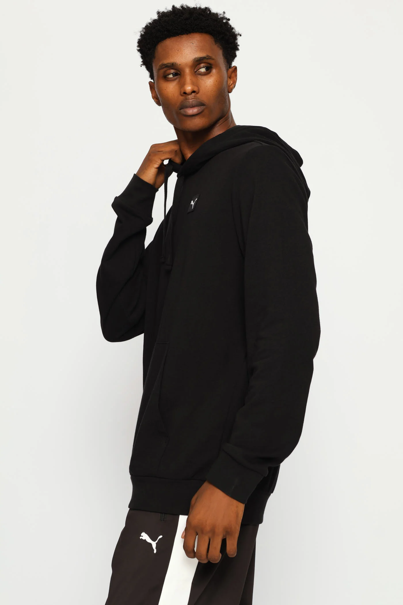 Essential Elevated Hoodie - Black - Image 3