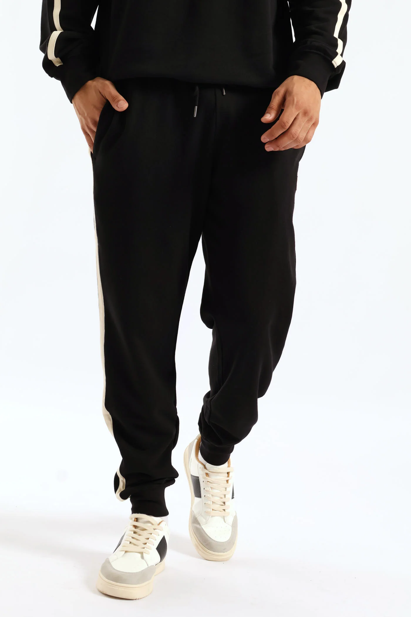 Essential Elevated Sweatpants - Black - Image 5