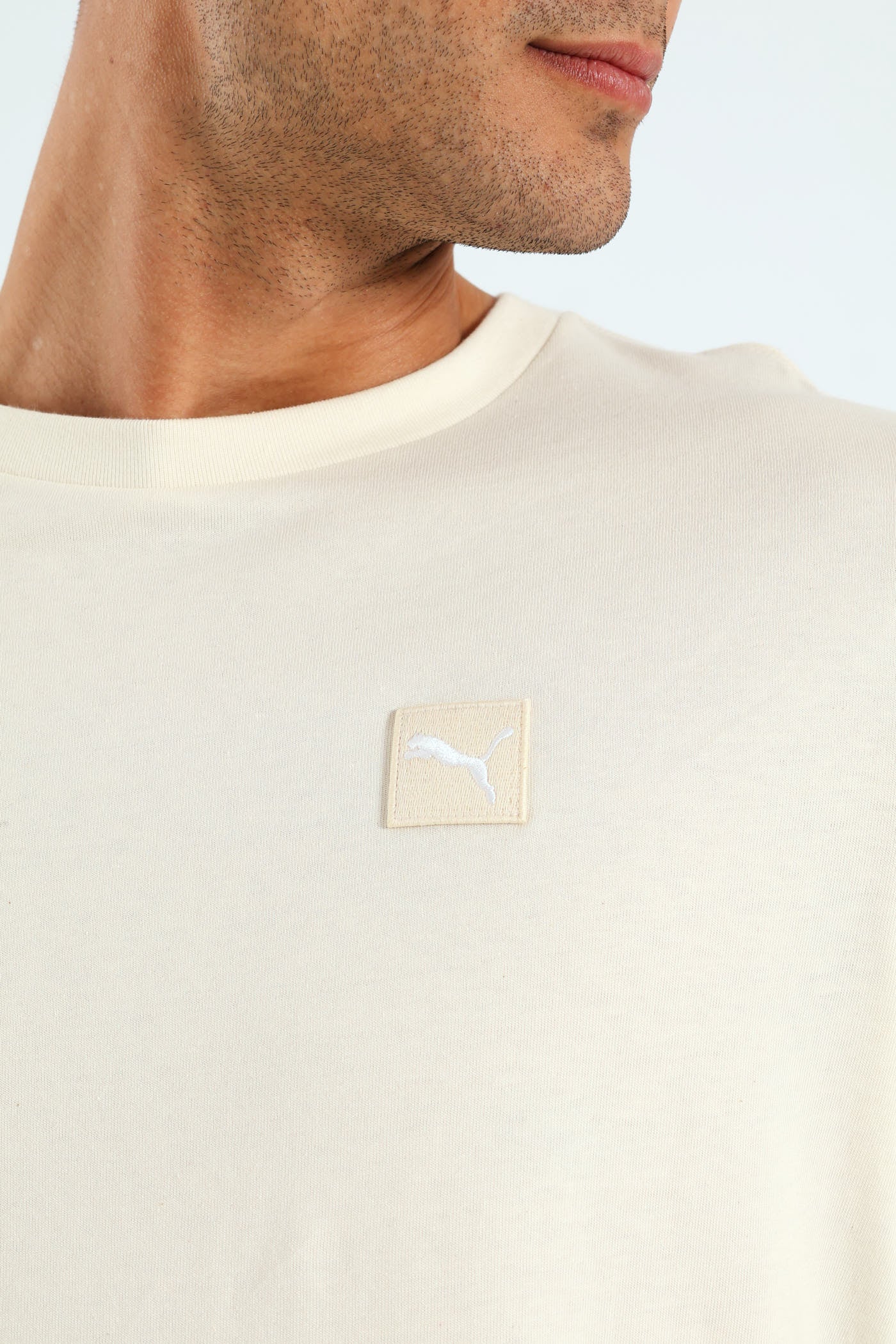 Essential Elevated Tee - Off White - Image 4