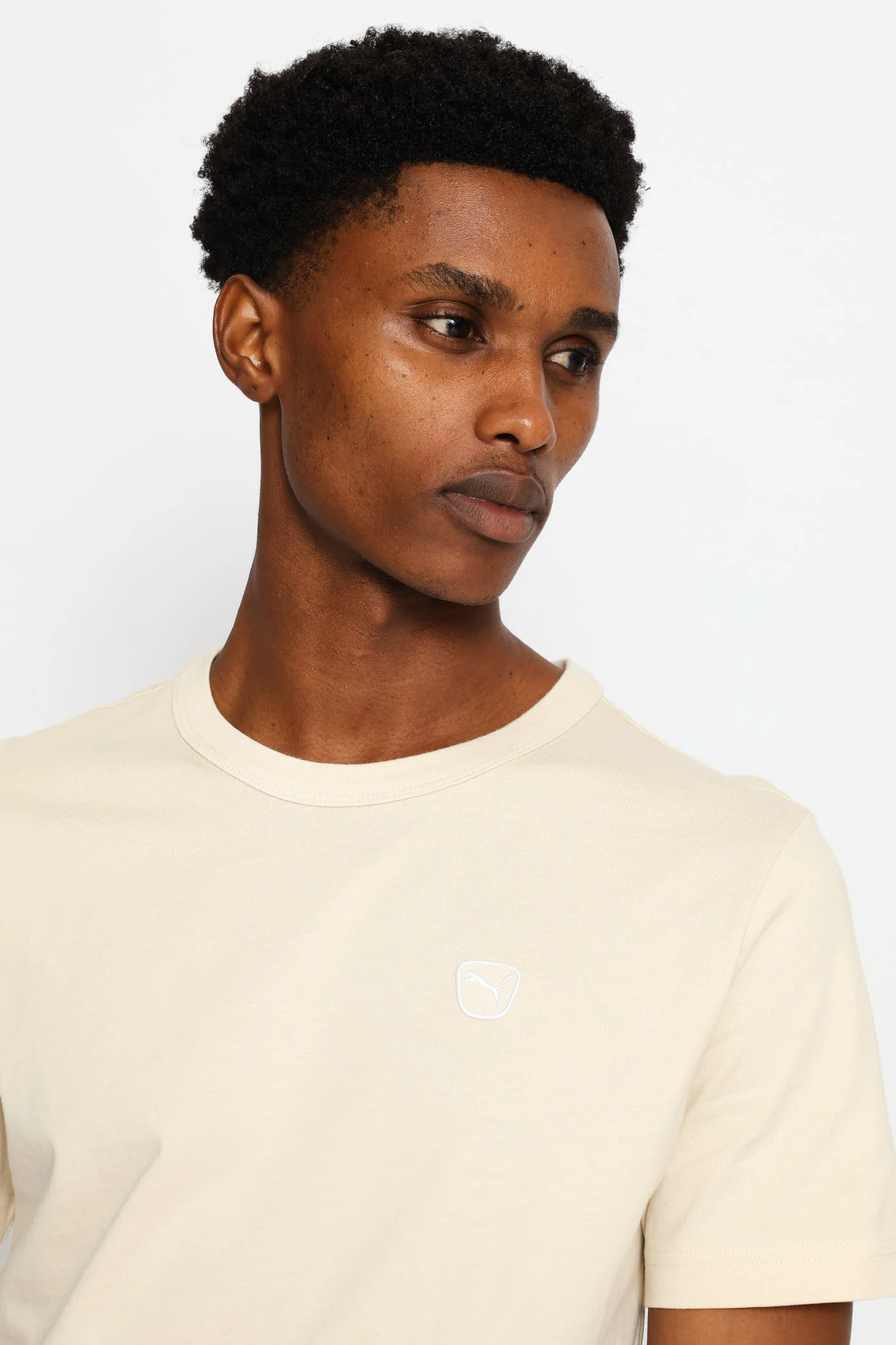 Essential Elevated Tee - Stone - Image 4