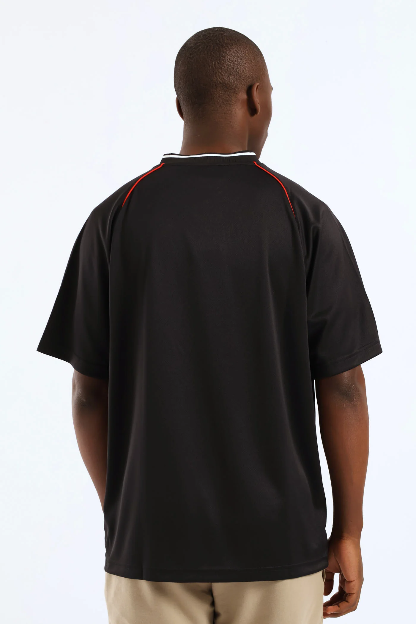 Essential Football Jersey - Black - Image 2