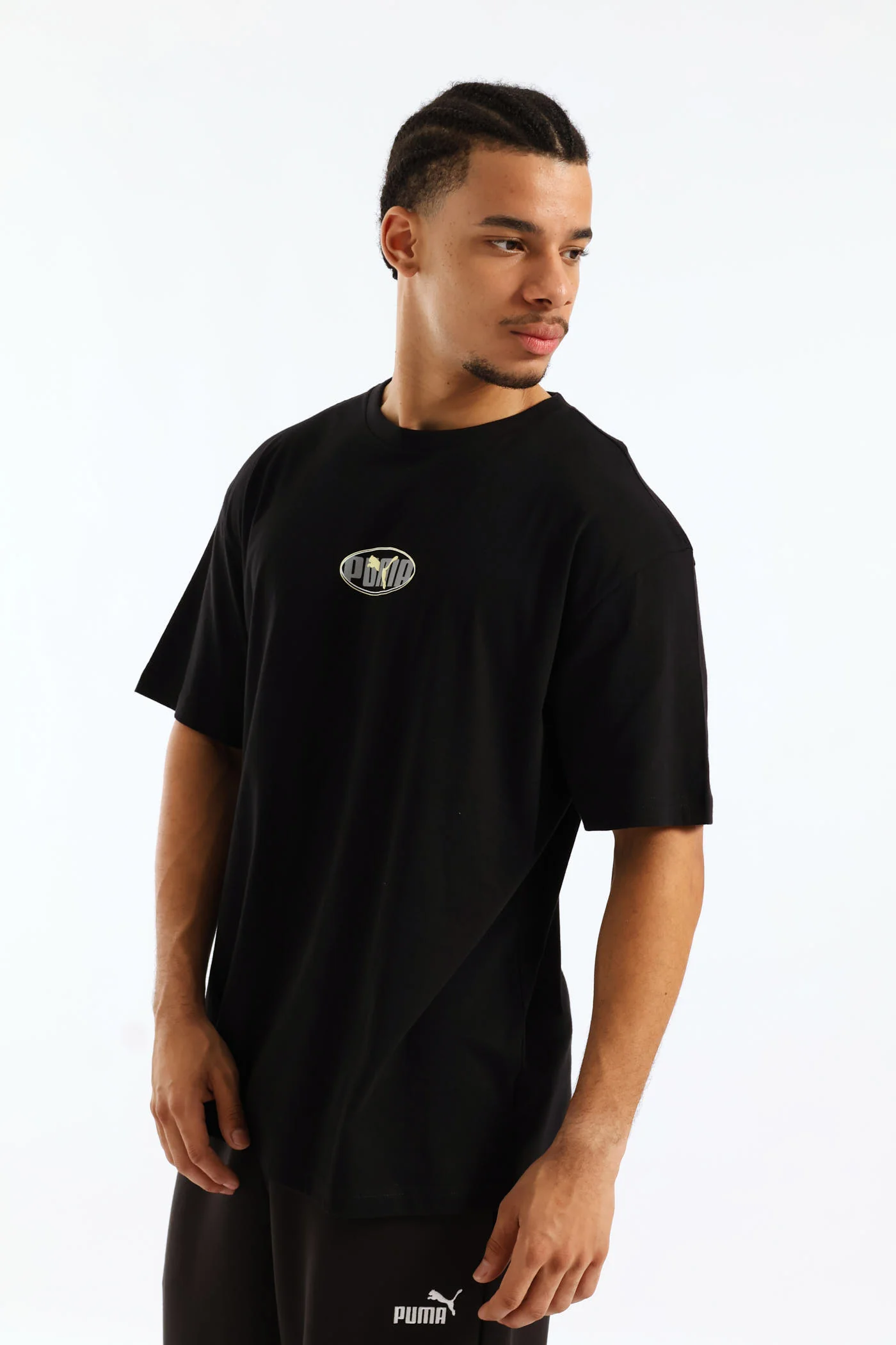 Essential Logo Lab Relaxed Execution Tee - Black - Image 3