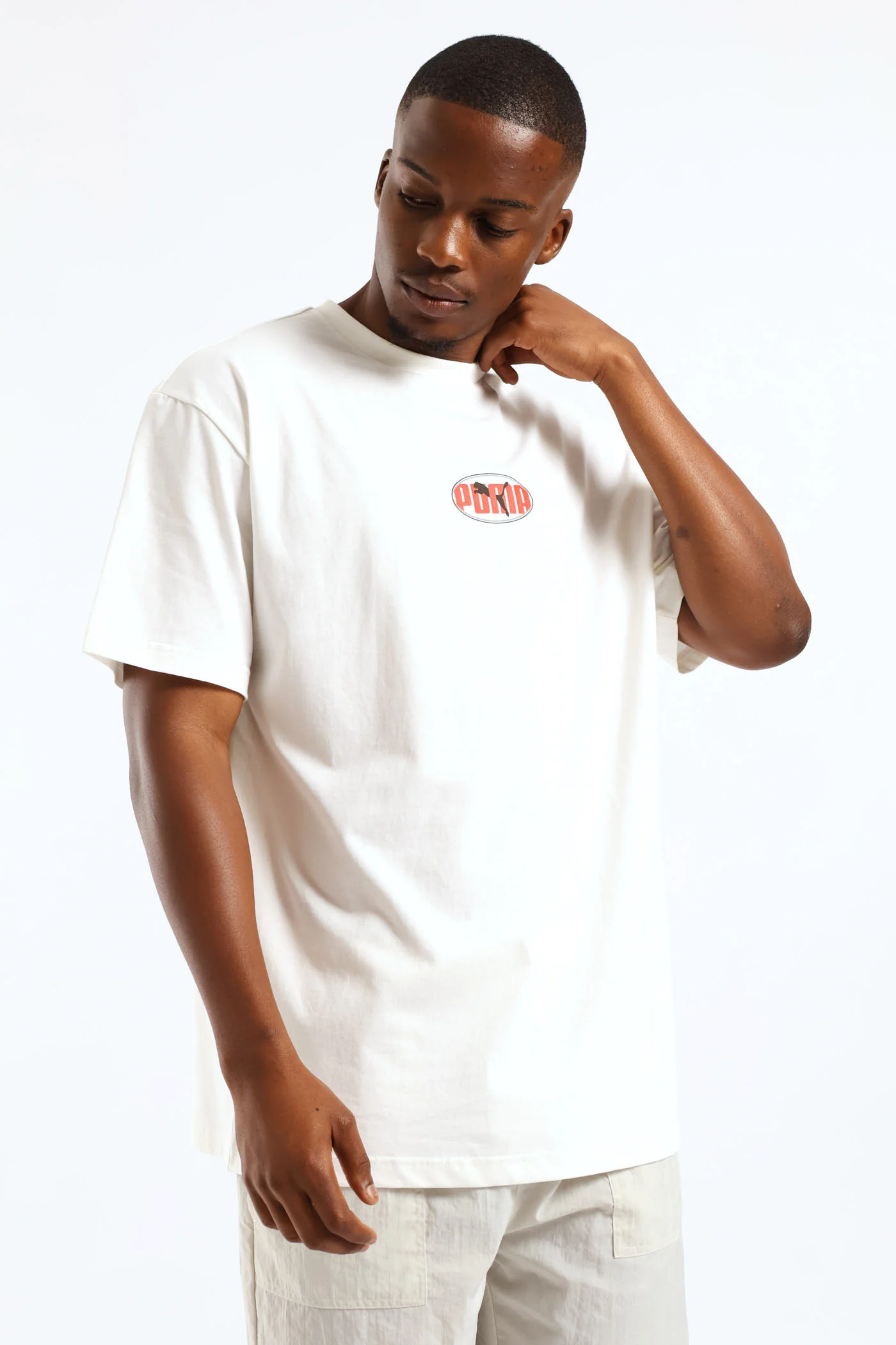 Essential Logo Lab Relaxed Execution Tee - White - Image 3