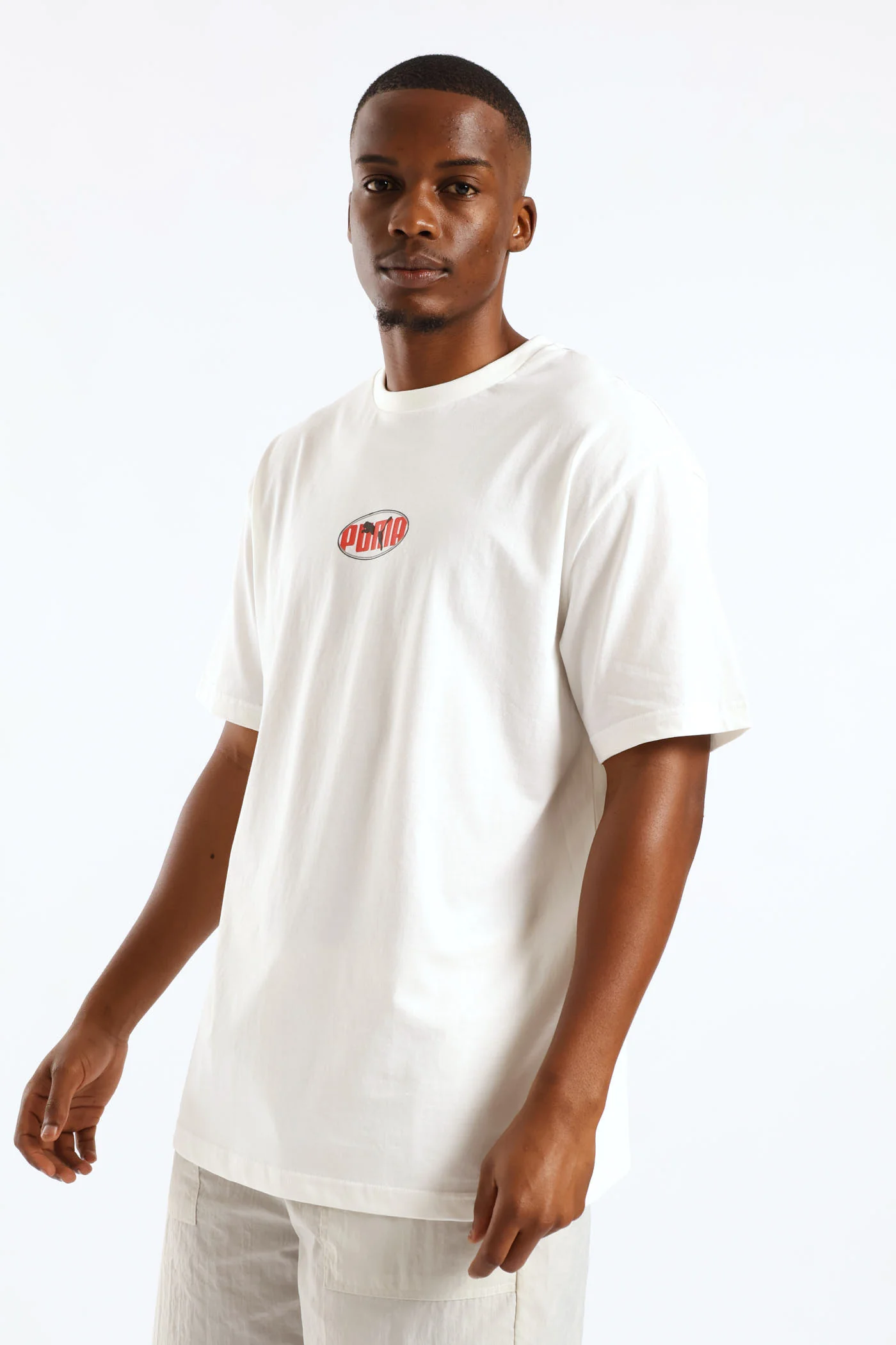 Essential Logo Lab Relaxed Execution Tee - White - Image 4