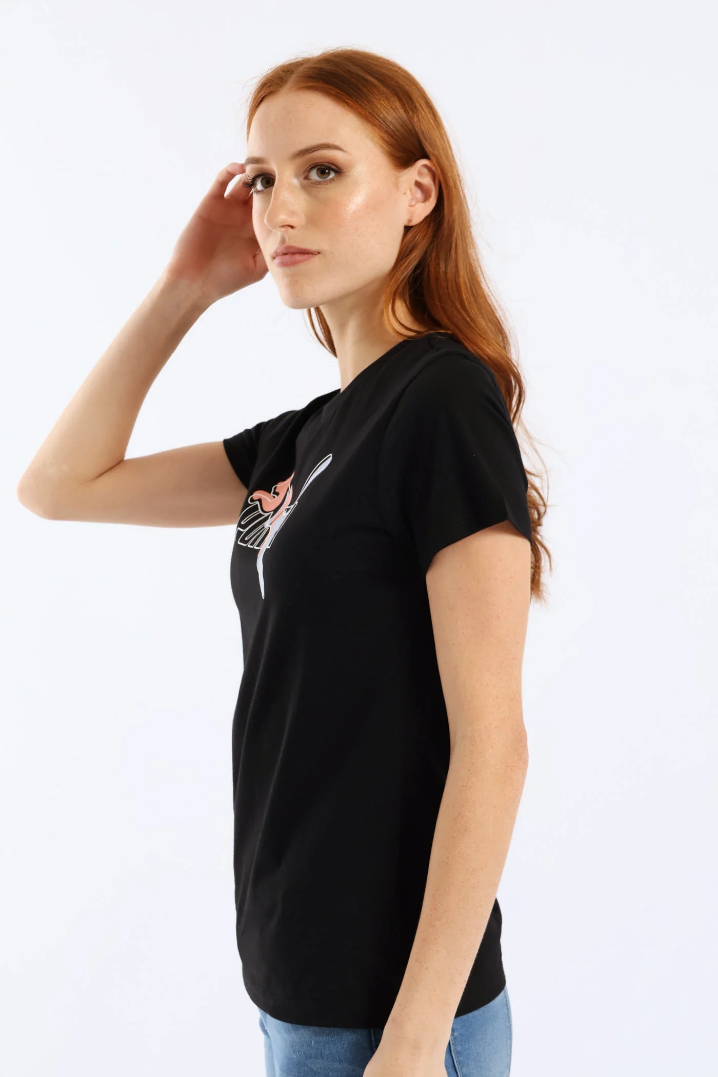 Essential Logo Lab Tee - Black - Image 4