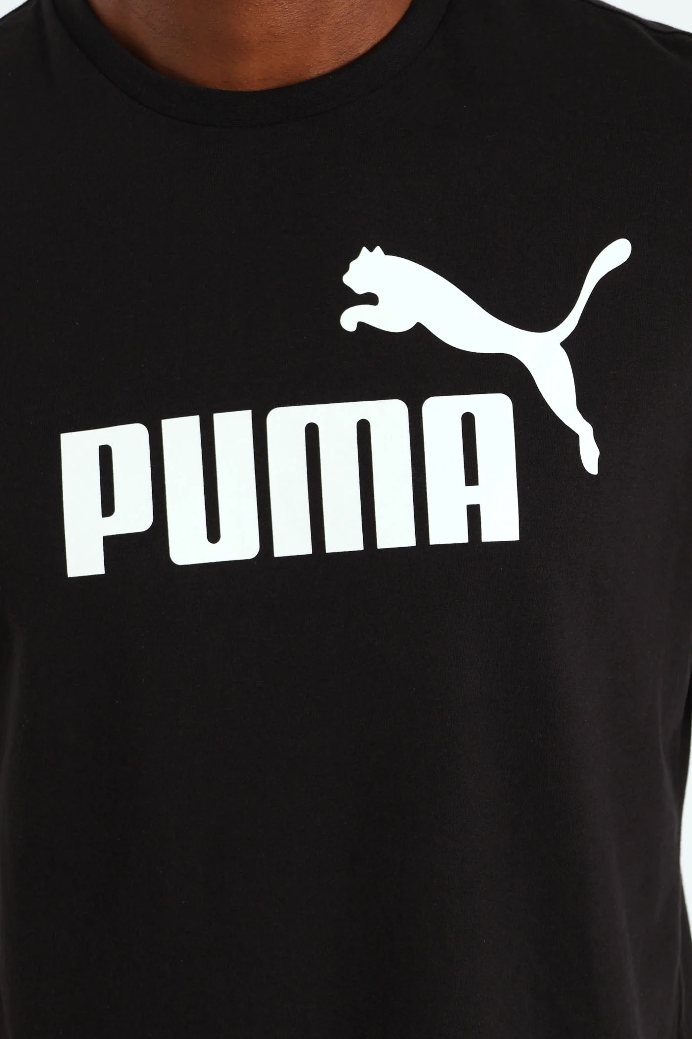 Essential Logo Tee - Black - Image 4