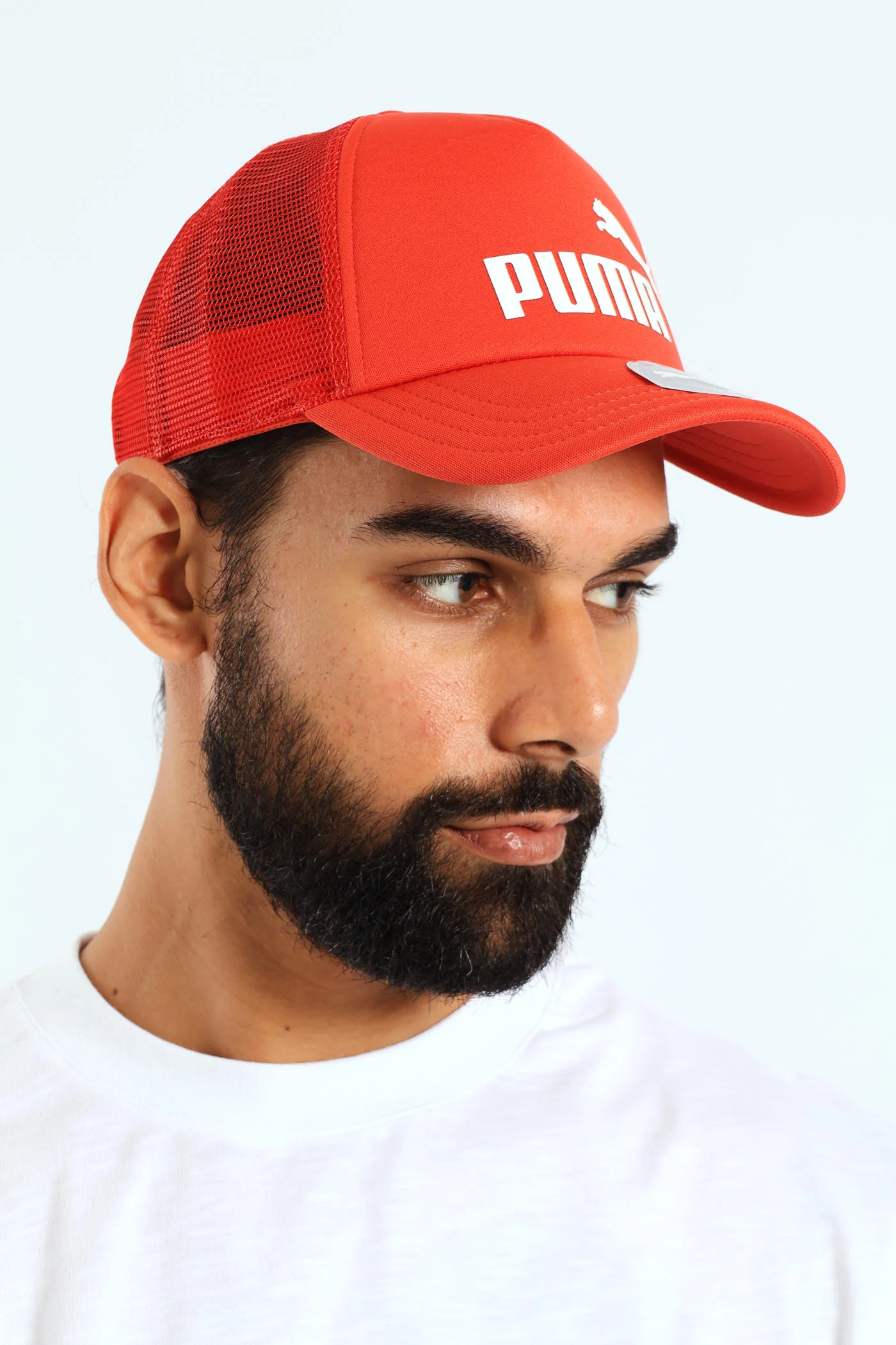 Essential Logo Trucker Cap - Rust - Image 2