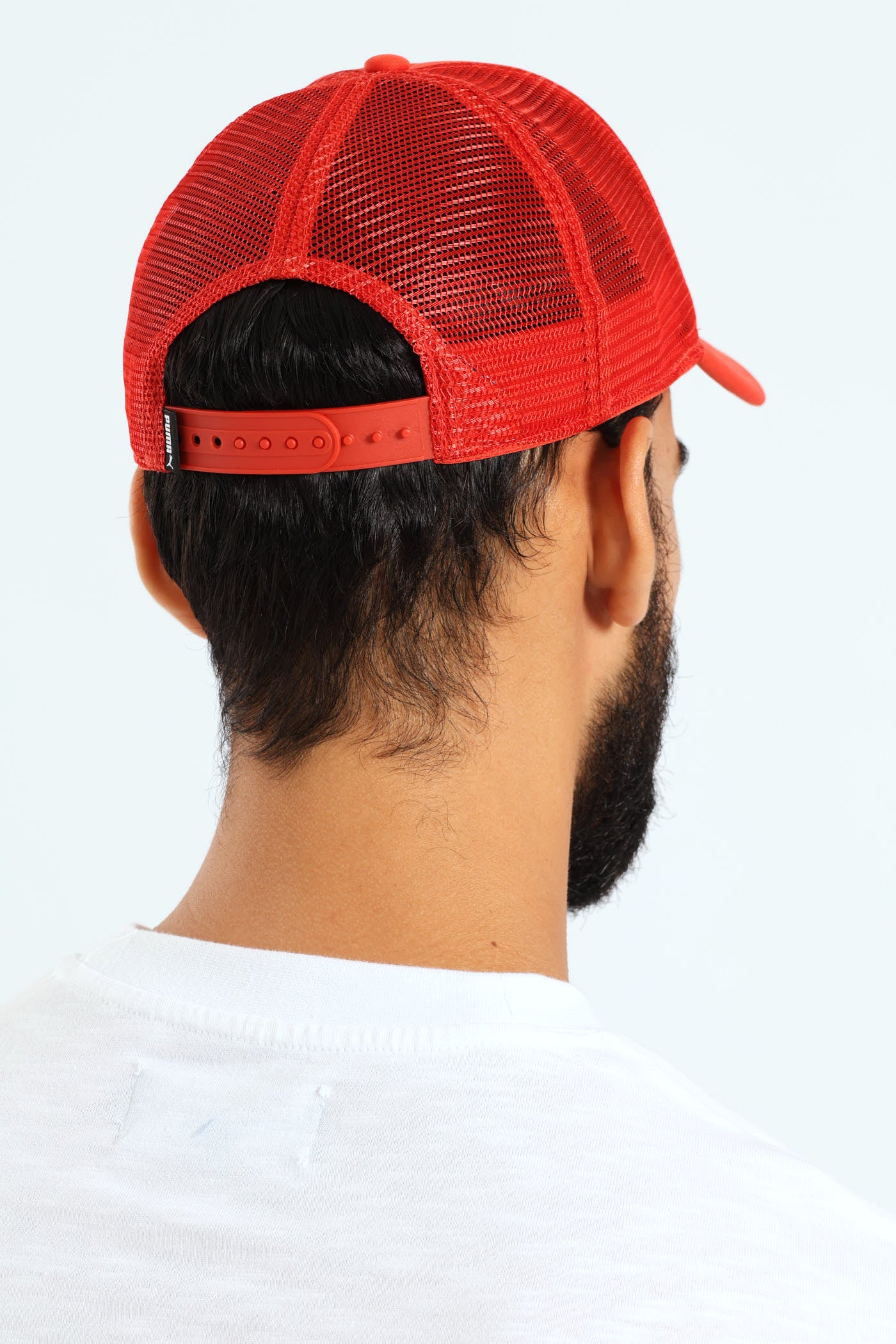 Essential Logo Trucker Cap - Rust - Image 3
