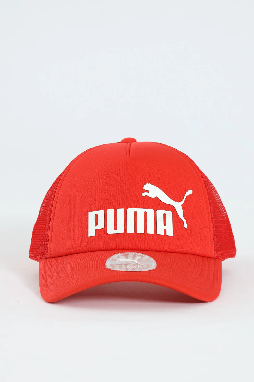 Essential Logo Trucker Cap - Rust - Image 4