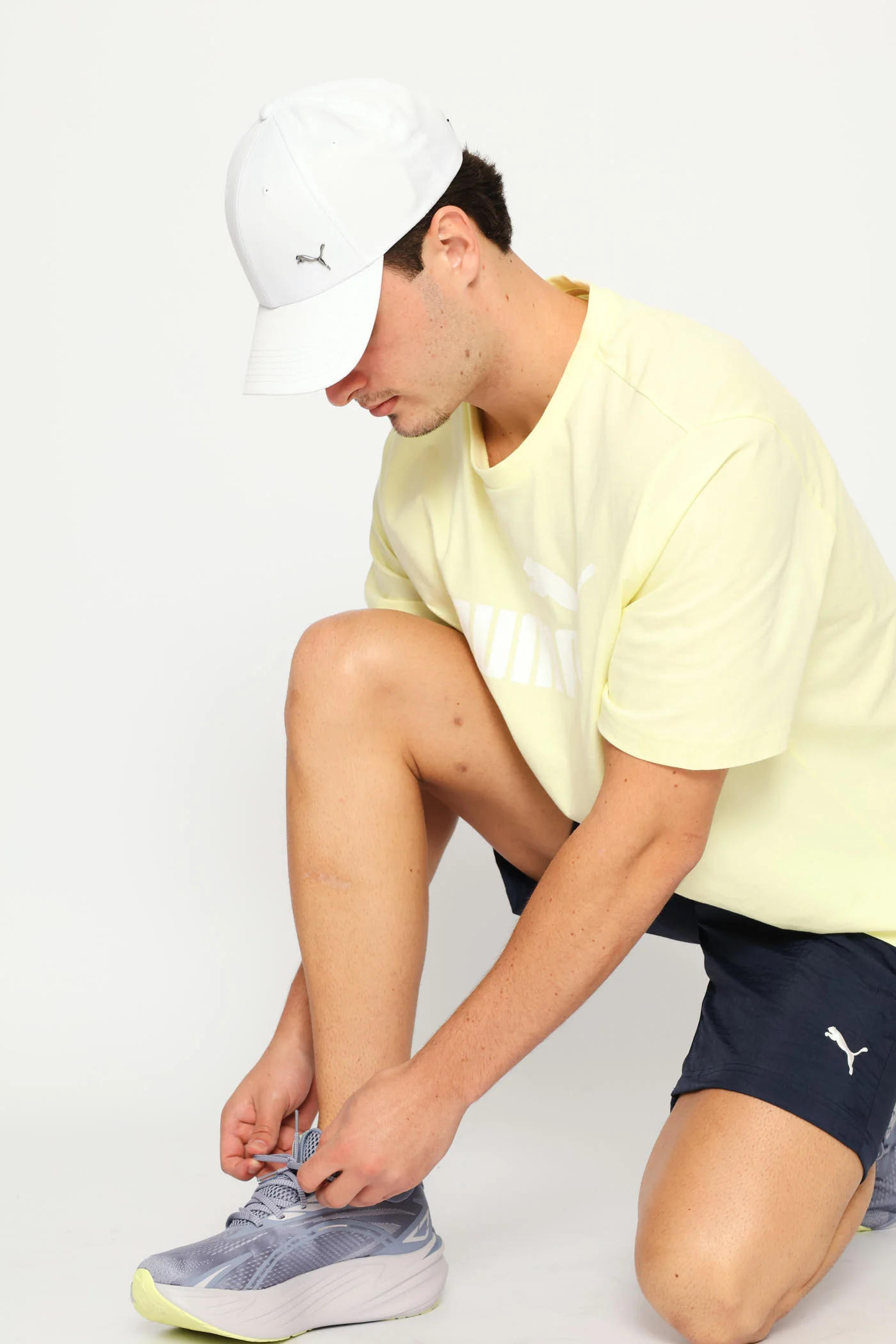 Essential Metal Cat Baseball Cap - White - Image 5