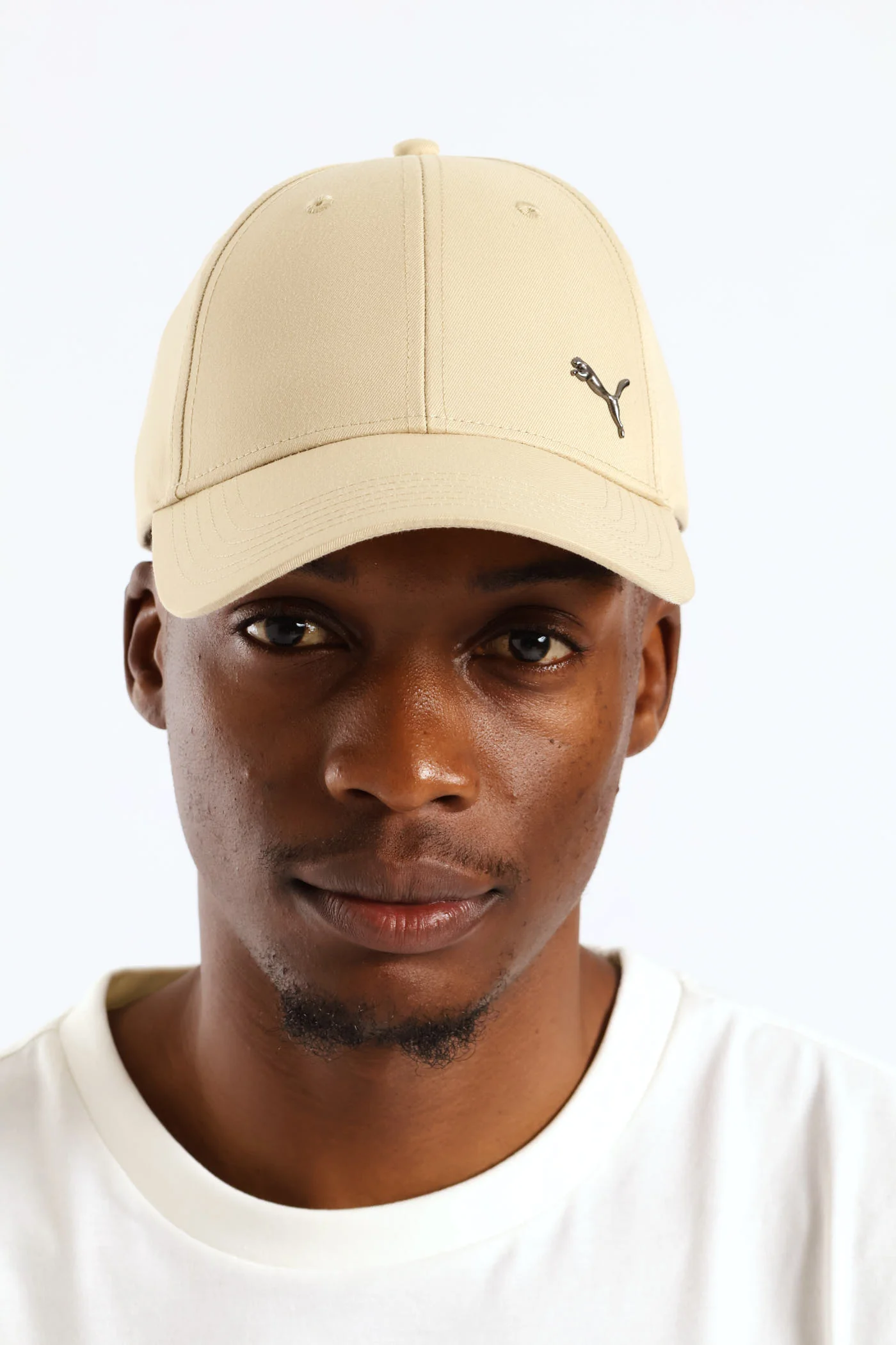Essential Metal Puma Cat Baseball Cap - Stone - Image 3