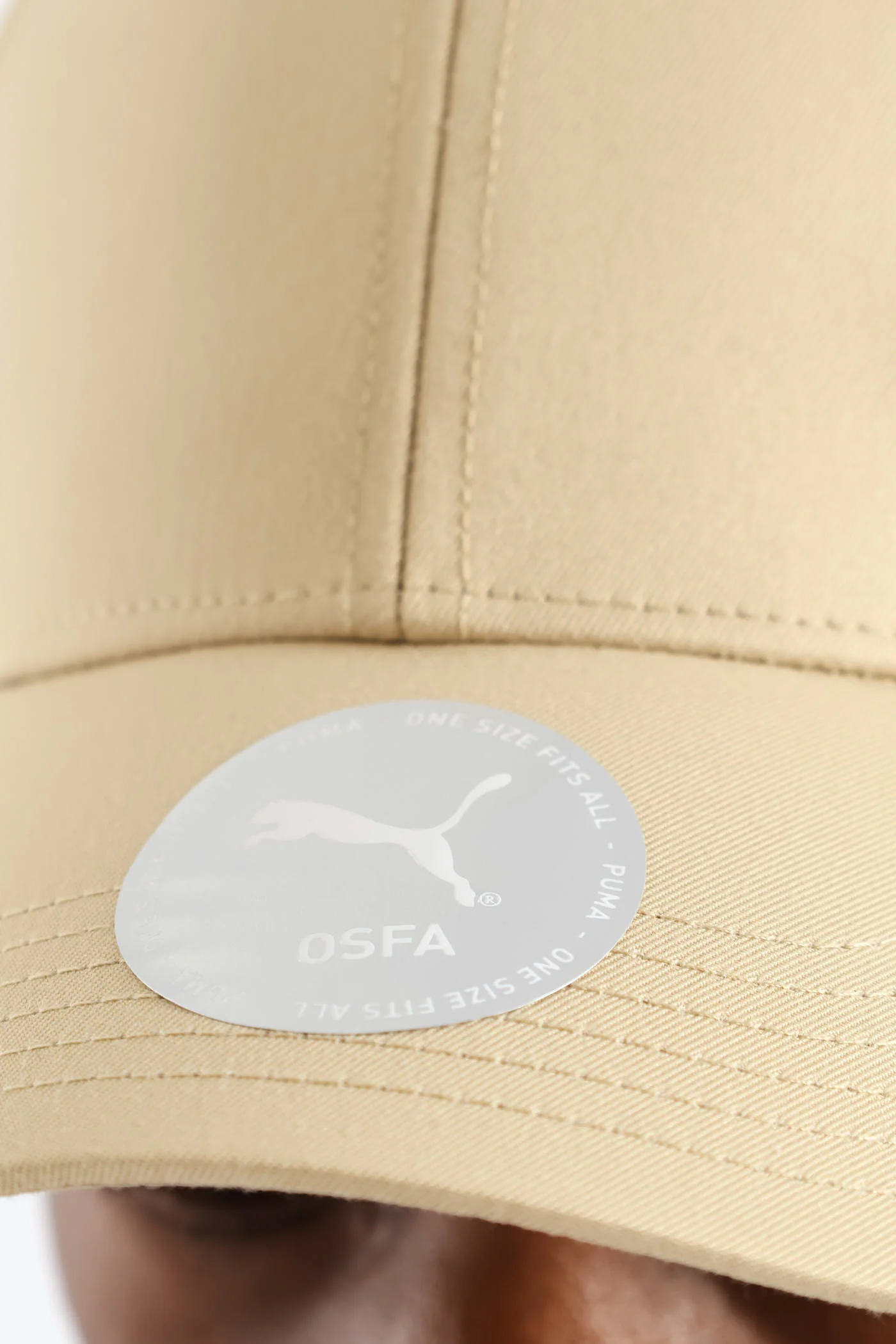 Essential Metal Puma Cat Baseball Cap - Stone - Image 4