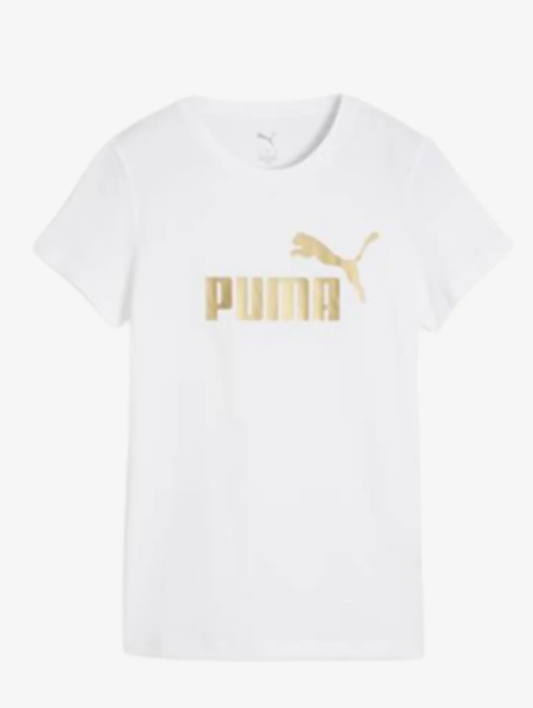 Essential Metallic No. 1 Logo Tee - White - Image 4