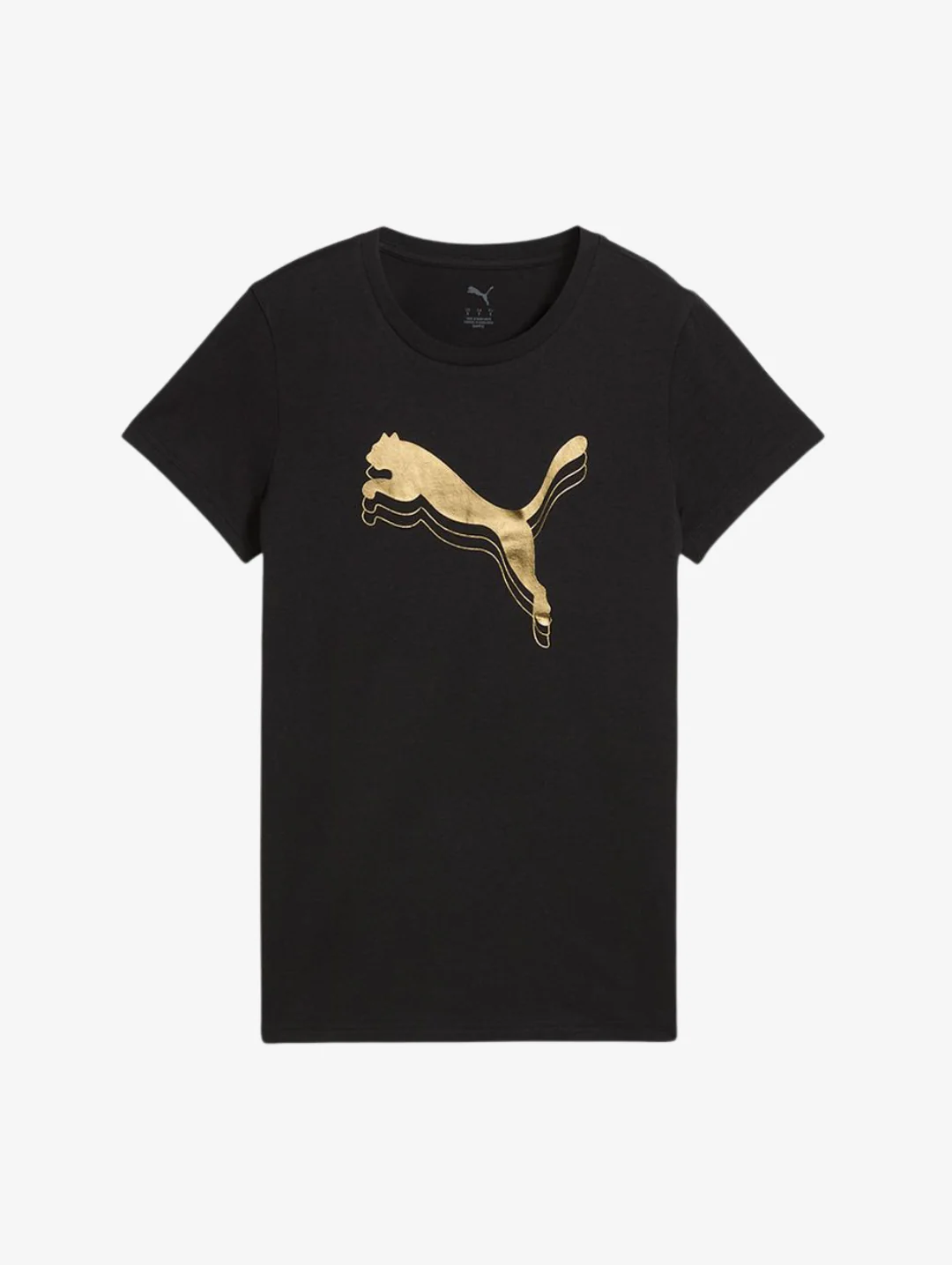 Essential Metallic Tee - Black - Image 4