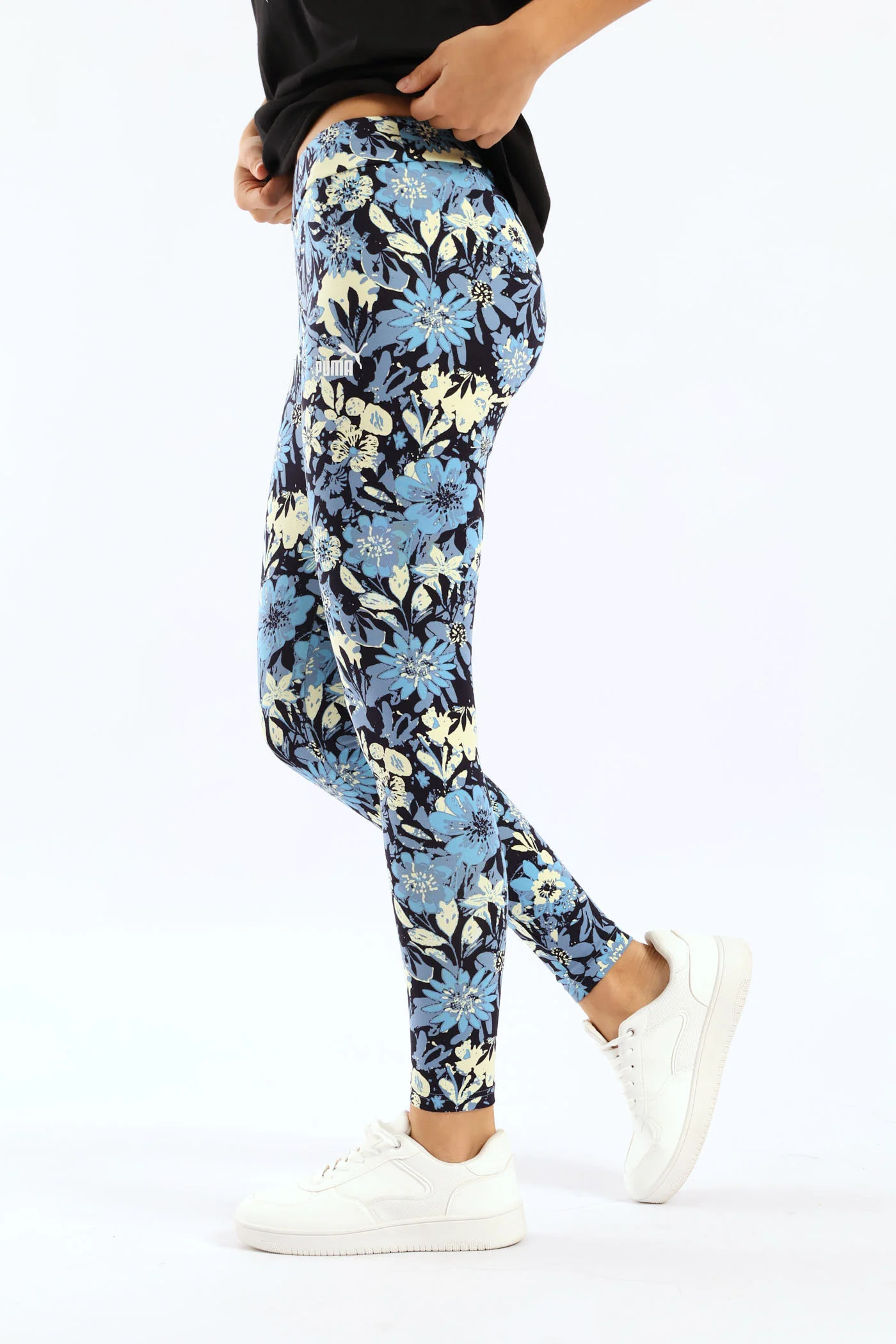 Essential Nature 2.0 Print Leggings - Blue - Image 3