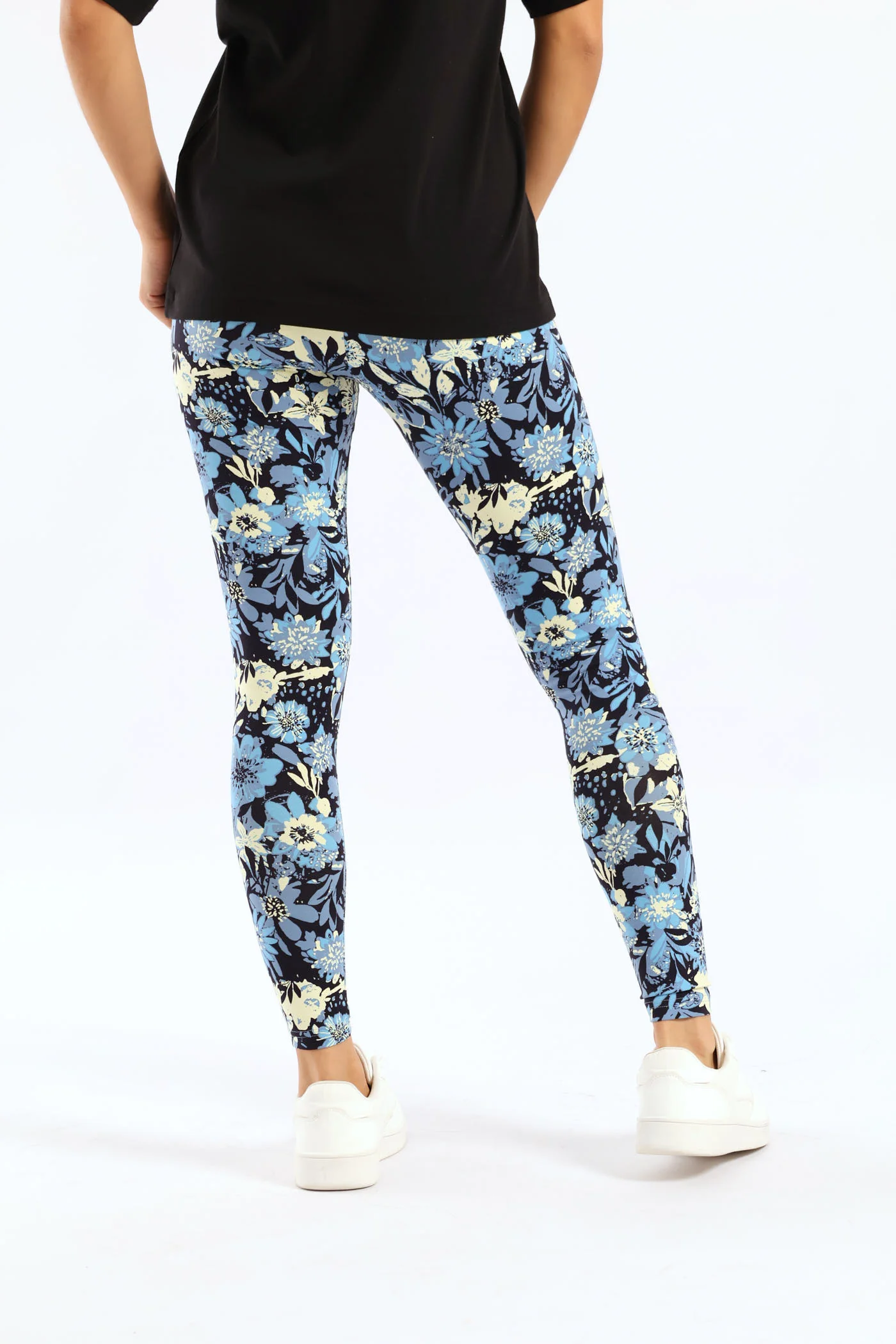 Essential Nature 2.0 Print Leggings - Blue - Image 5