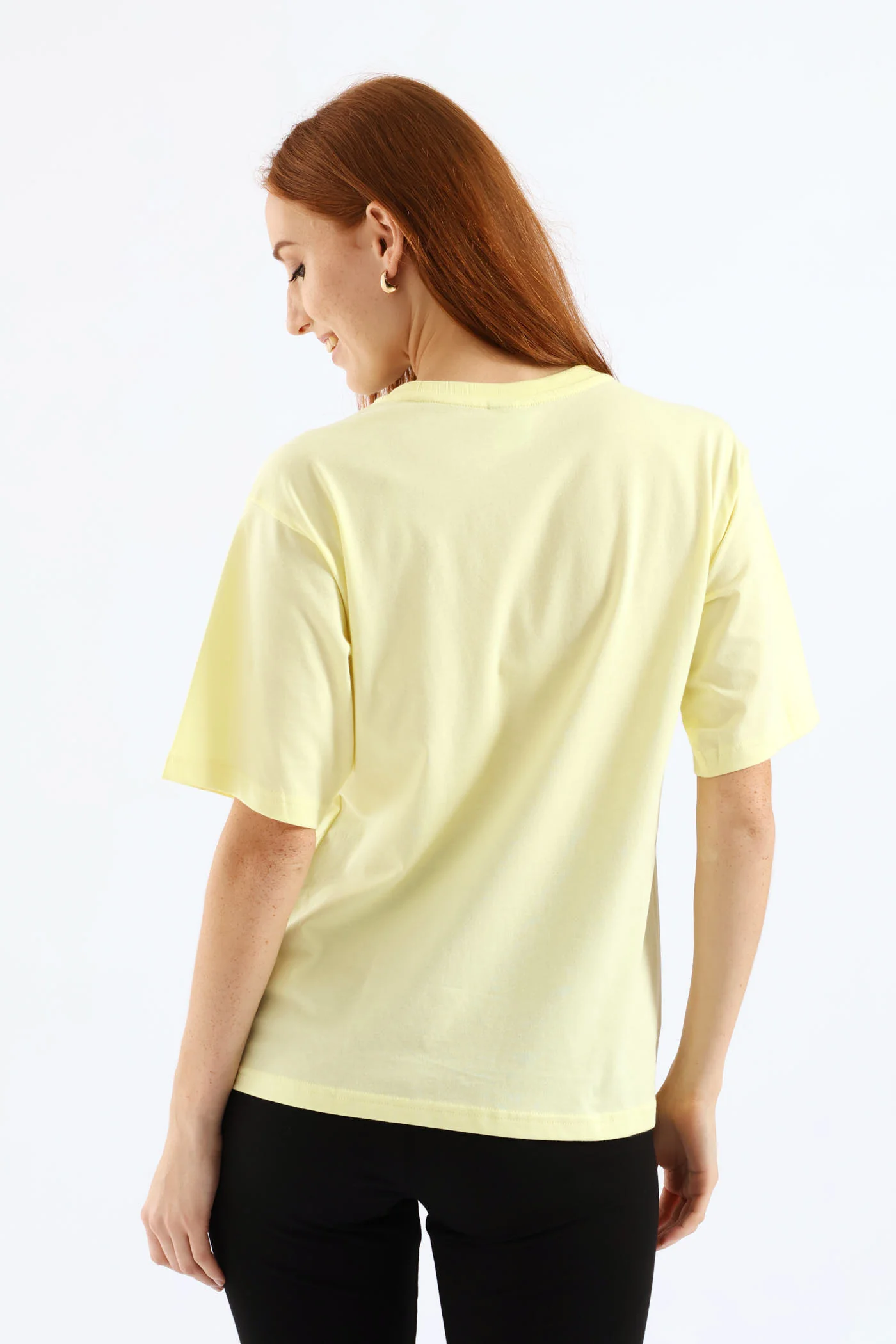 Essential Nature 2.0 Relaxed Tee - Yellow - Image 4