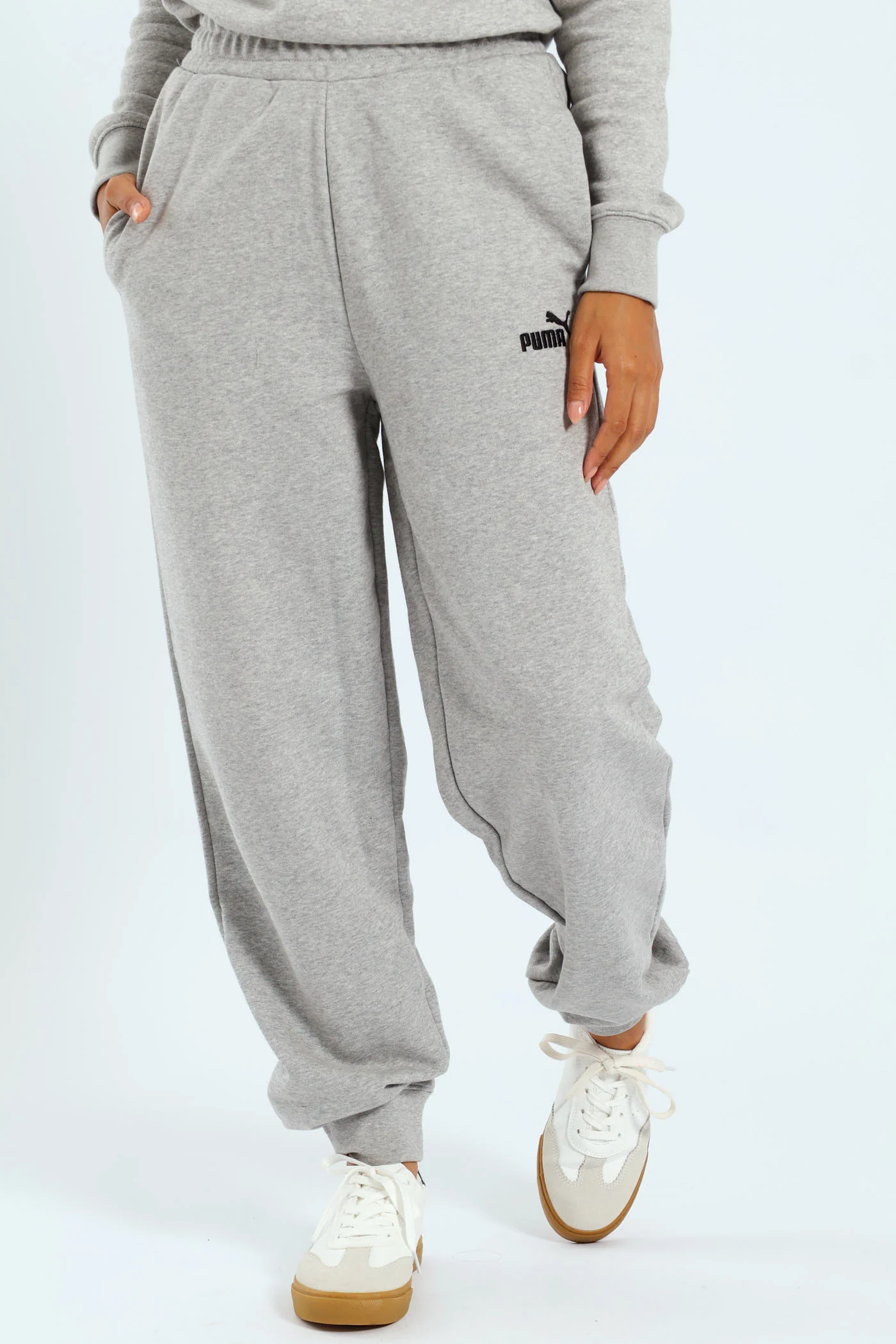 Essential No.1 Logo Comfort Sweatpants - Light Grey - Image 3