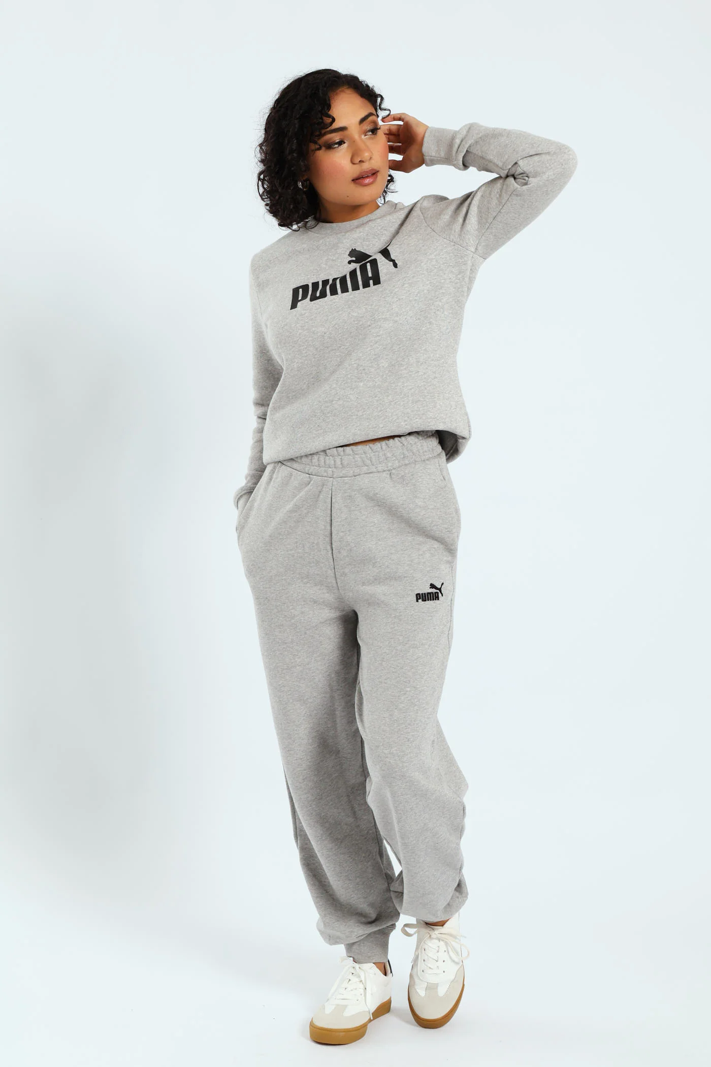 Essential No.1 Logo Comfort Sweatpants - Light Grey - Image 5