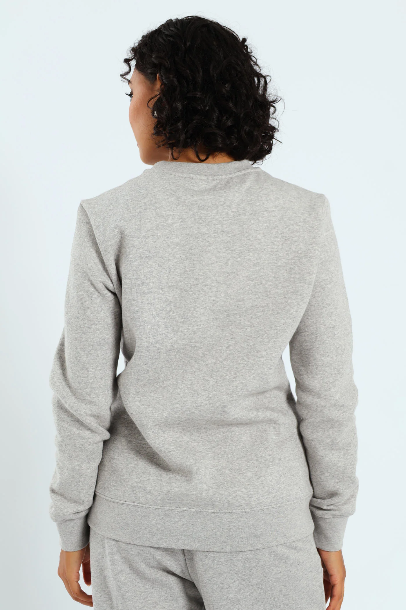Essential No.1 Logo Crew Top - Light Grey - Image 4