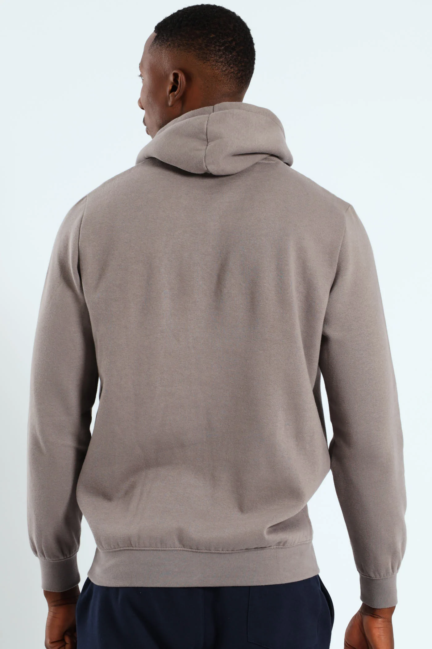 Essential No. 1 Logo Fleece Hoodie - Silver Grey - Image 4