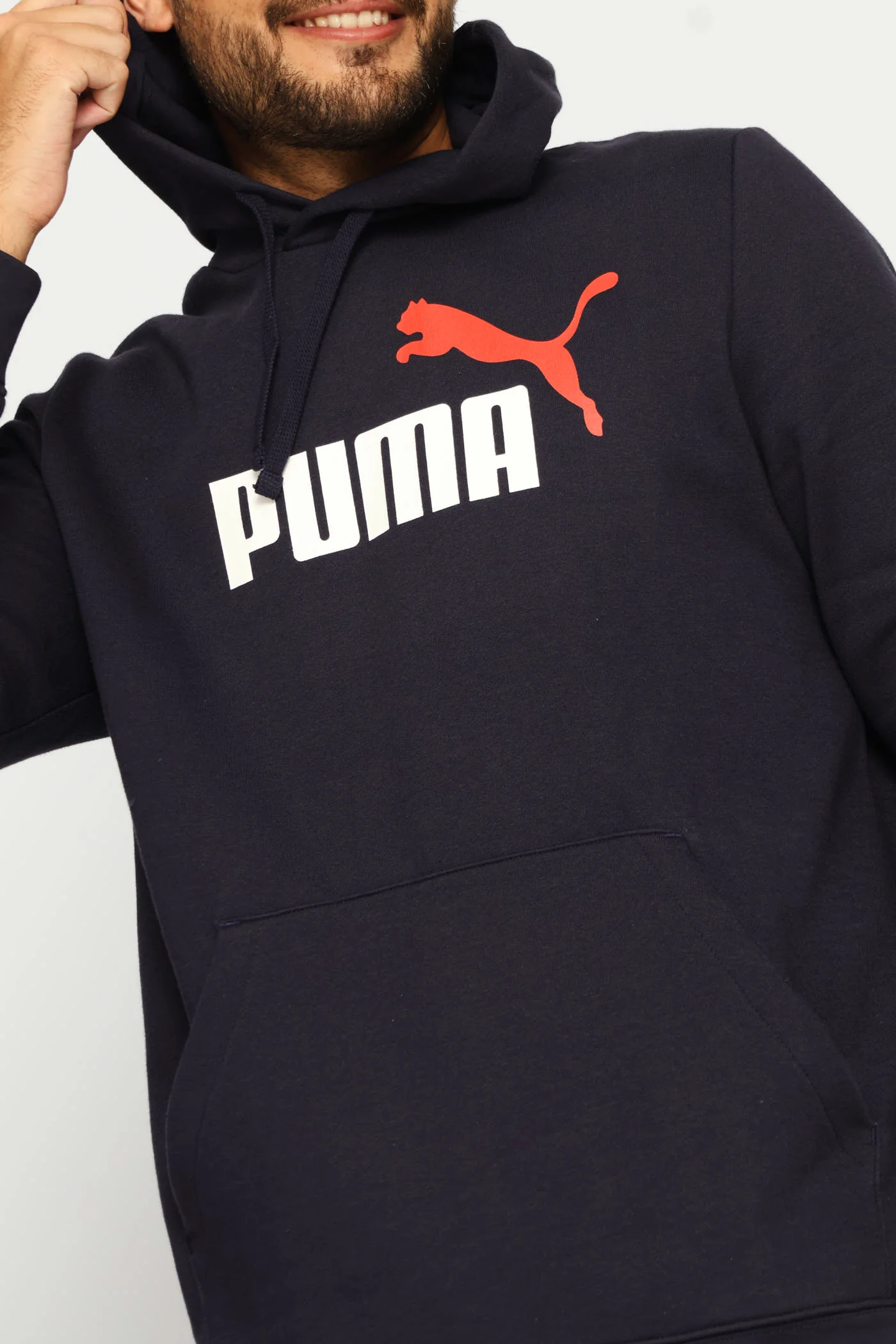 Essential No.1 Logo Fleece Top - Navy - Image 2