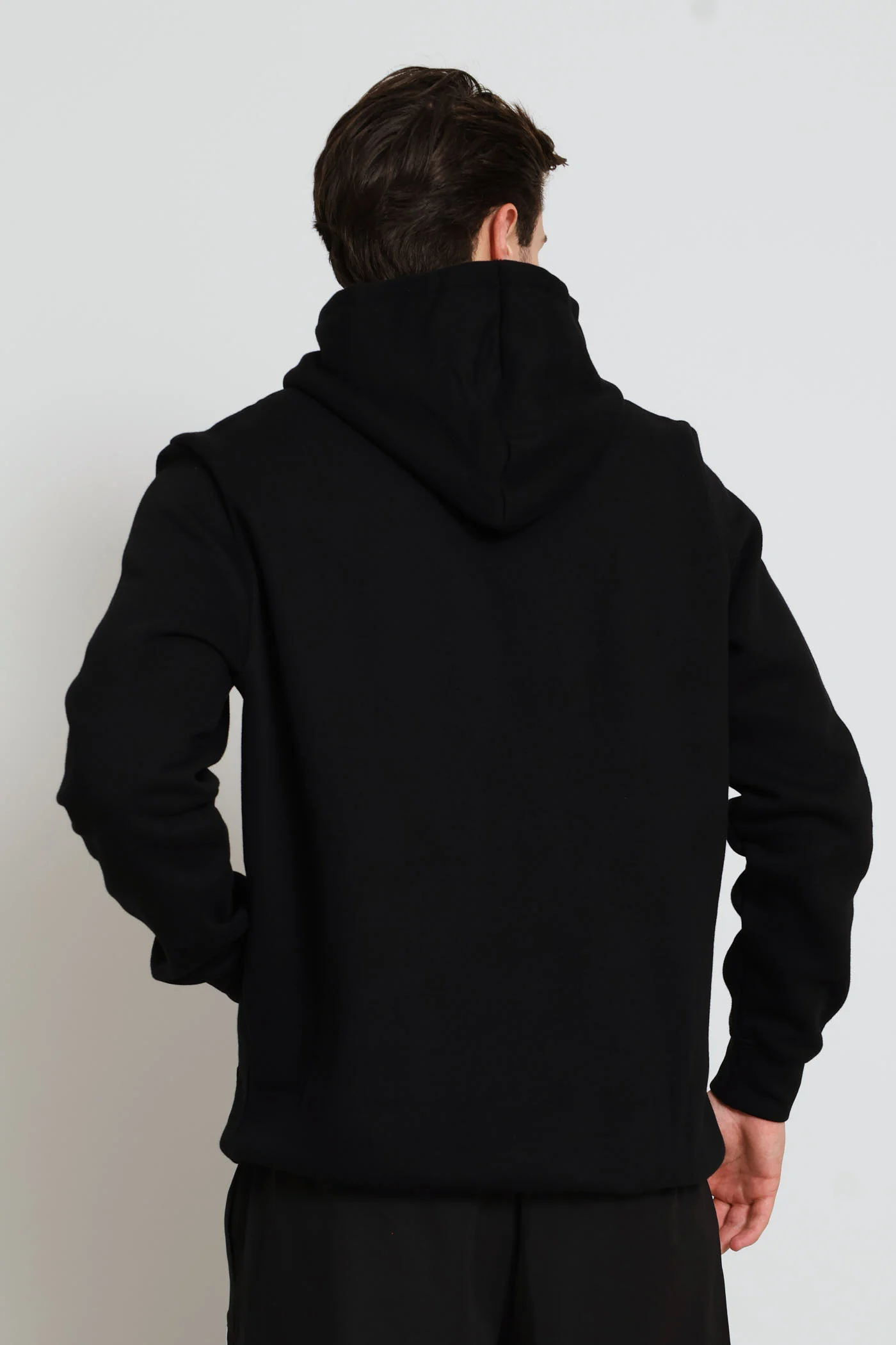 Essential No.1 Logo Hoodie - Black - Image 4