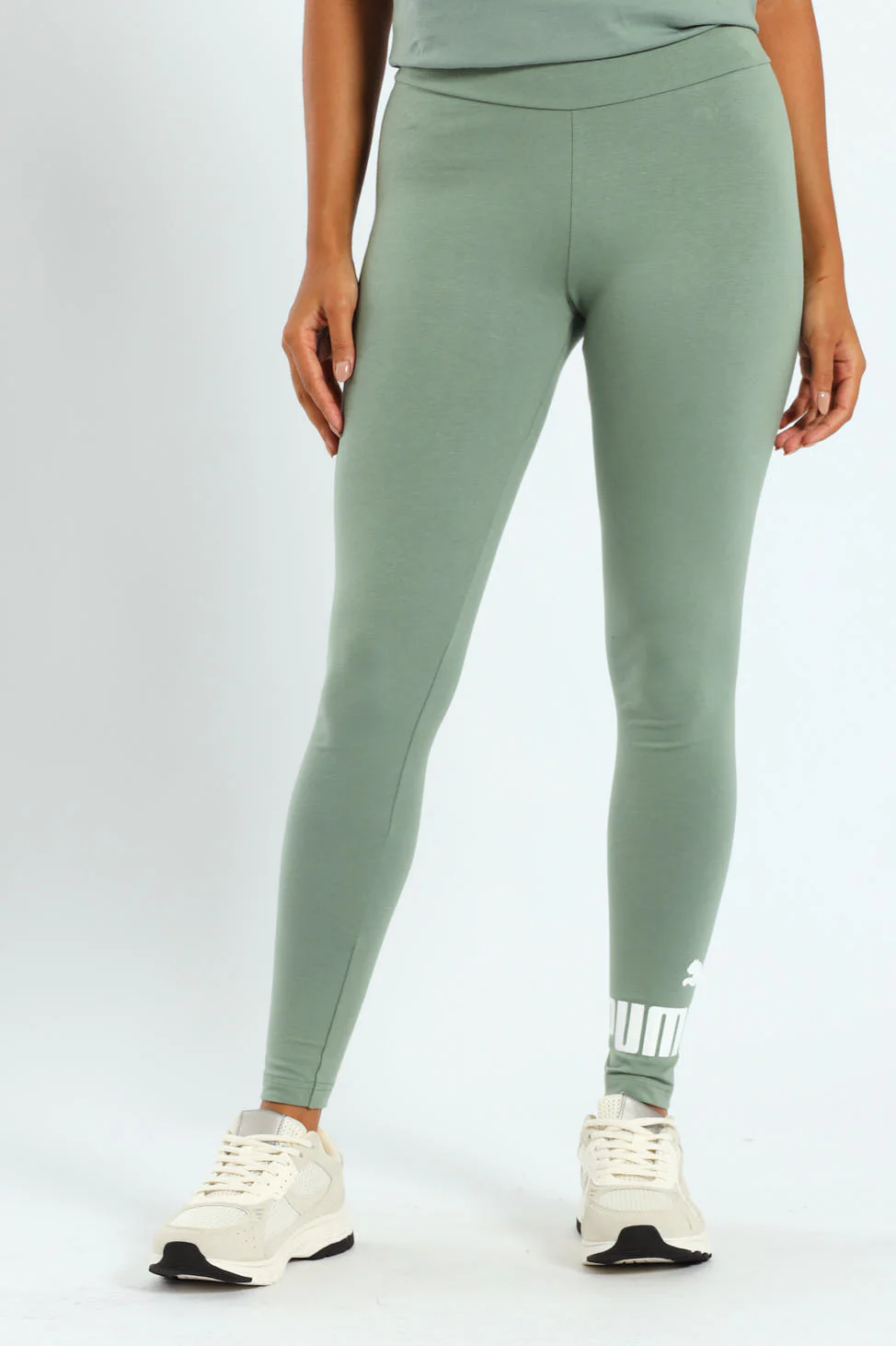 Essential No. 1 Logo Leggings - Green - Image 3