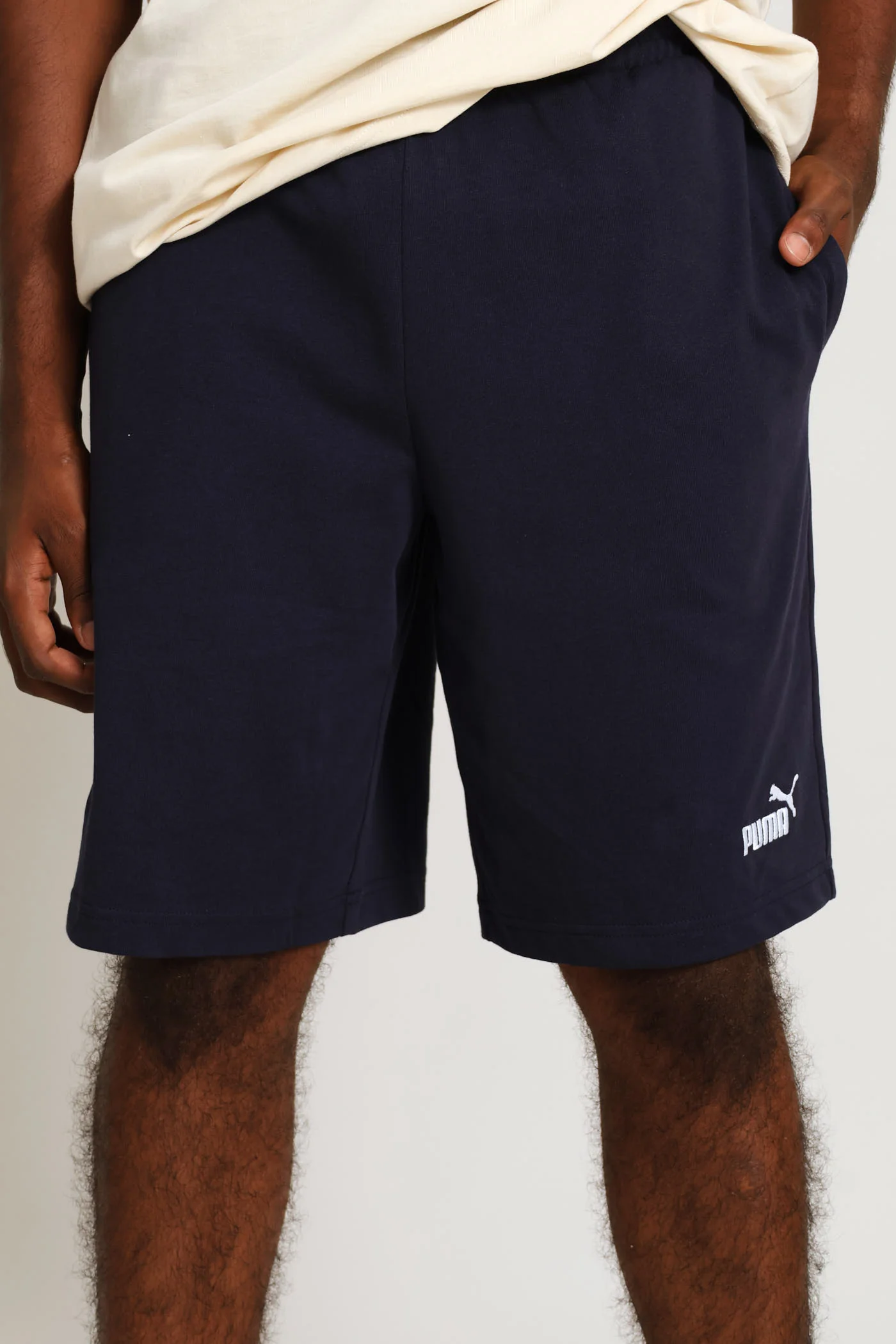 Essential No.1 Logo Shorts - Navy - Image 3