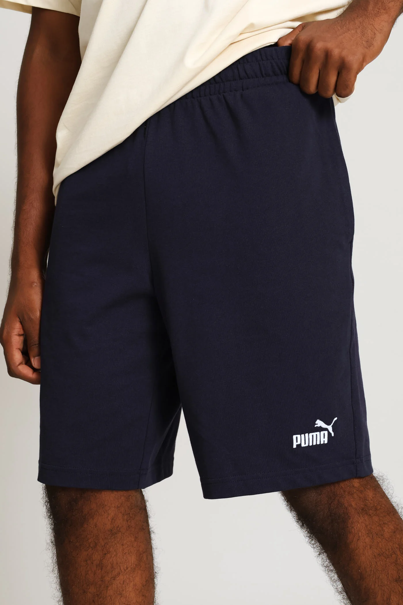 Essential No.1 Logo Shorts - Navy - Image 4