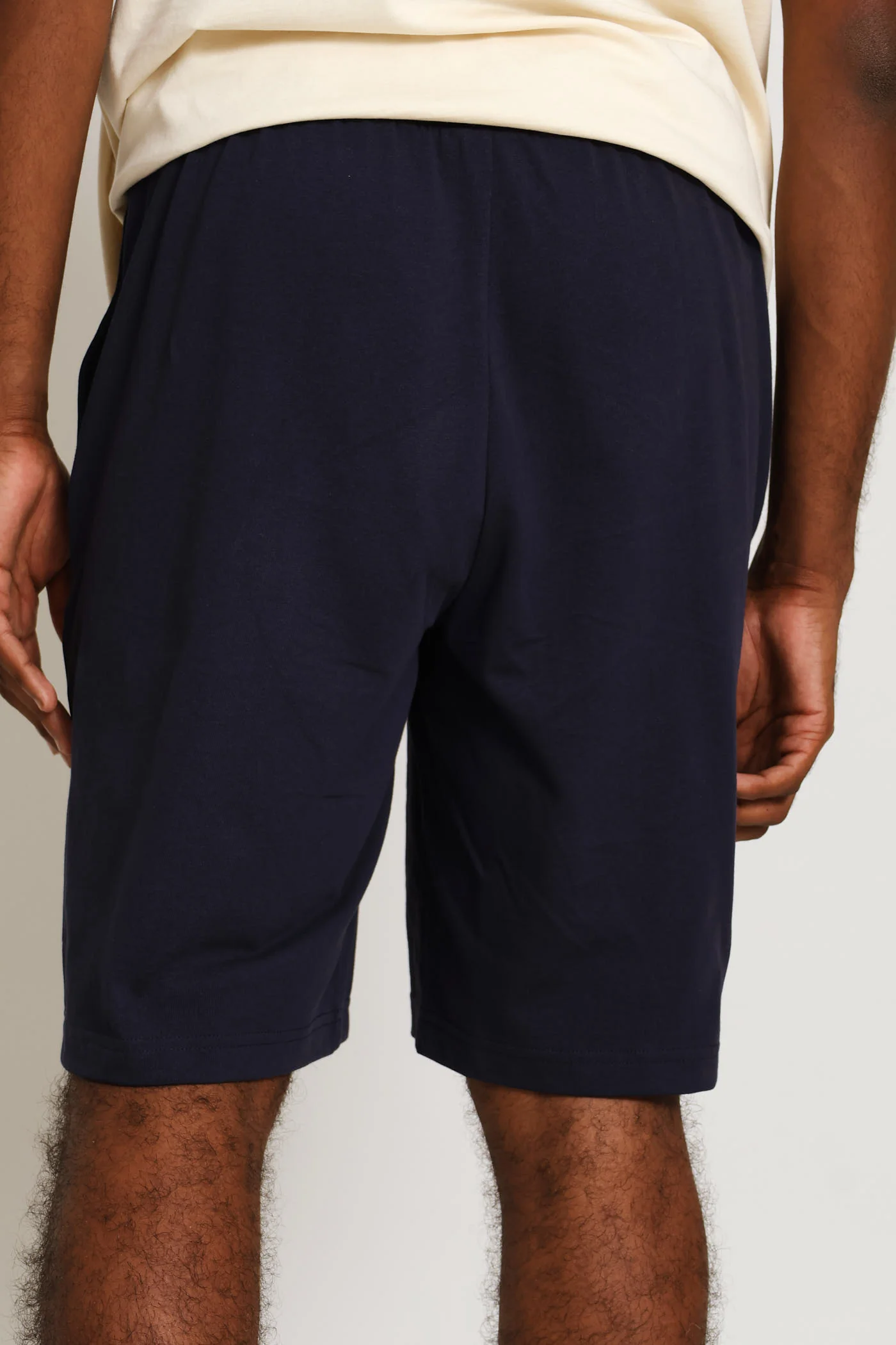 Essential No.1 Logo Shorts - Navy - Image 5