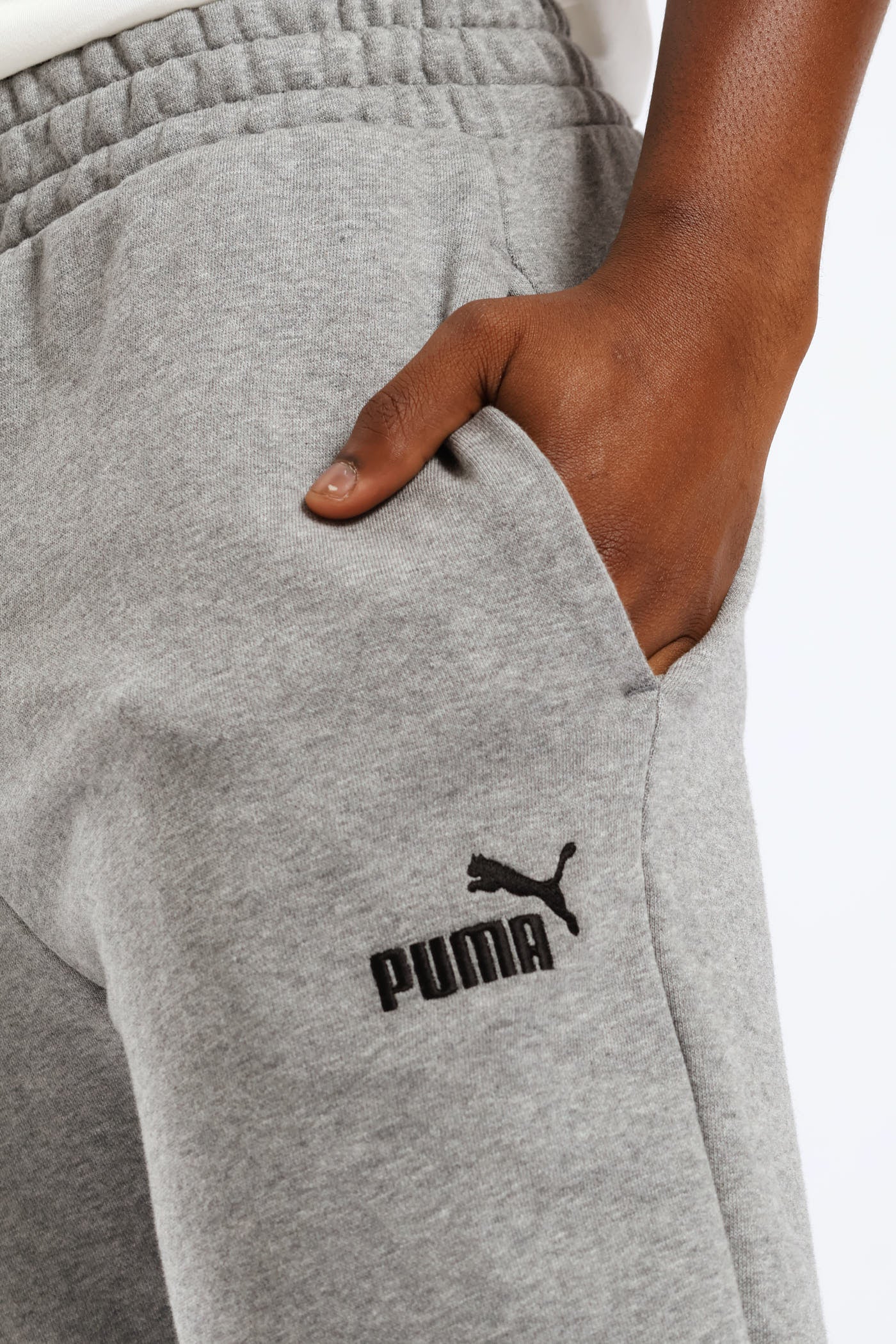 Essential No. 1 Logo Slim Sweatpants - Grey - Image 3