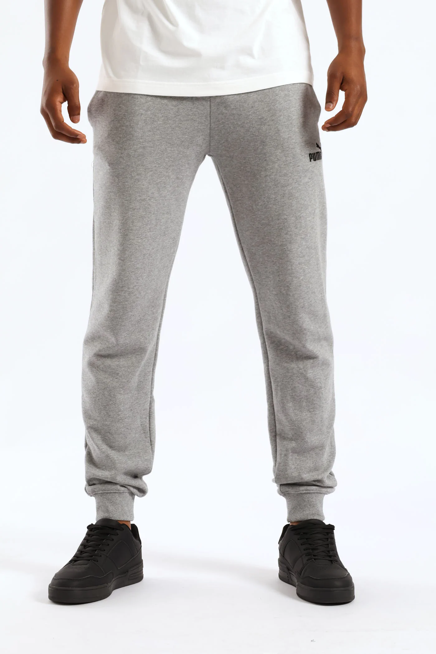 Essential No. 1 Logo Slim Sweatpants - Grey - Image 4