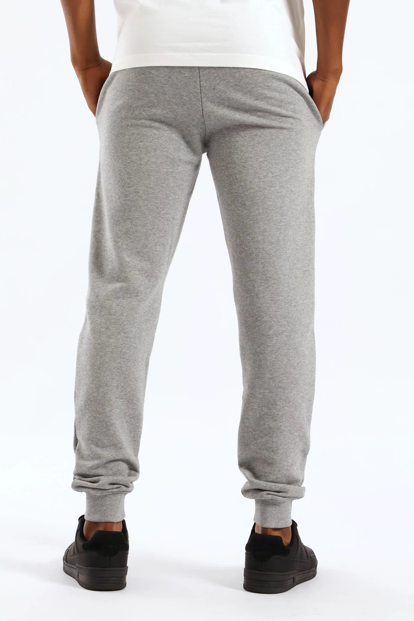 Essential No. 1 Logo Slim Sweatpants - Grey - Image 5
