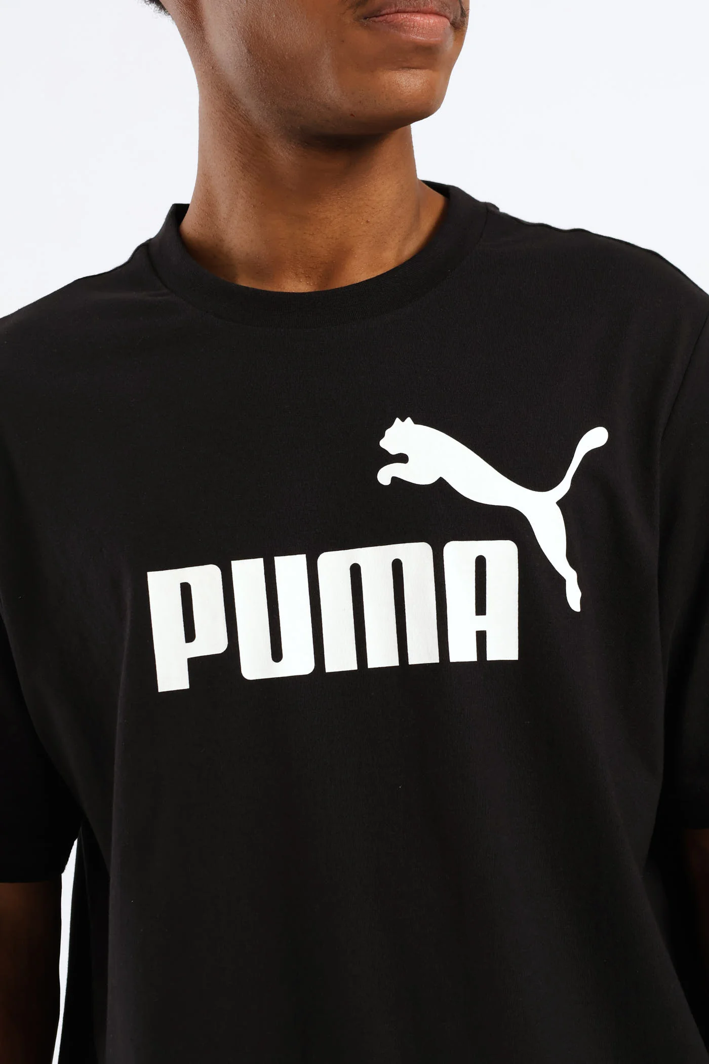 Essential No. 1 Logo Tee - Black - Image 2