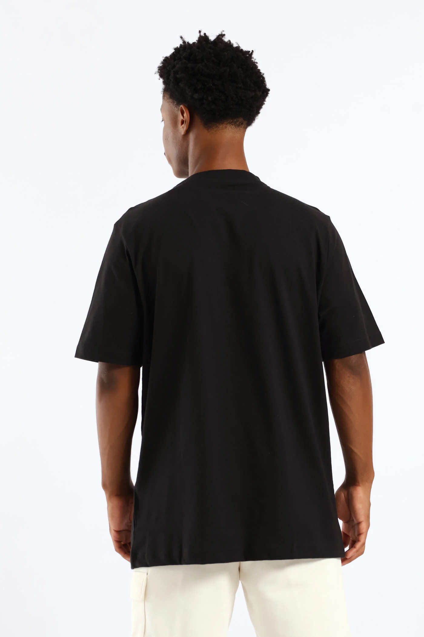 Essential No. 1 Logo Tee - Black - Image 4
