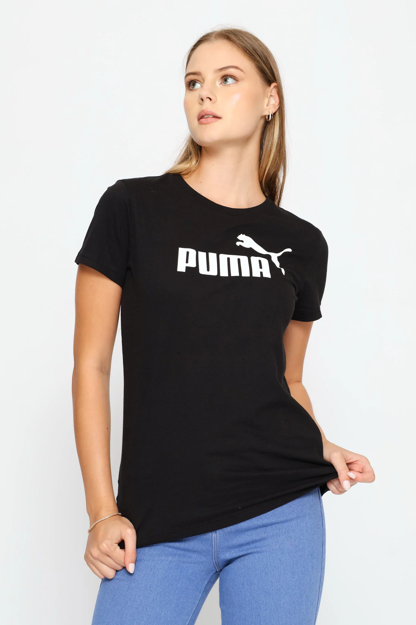 Essential No. 1 Logo Tee - Black - Image 3