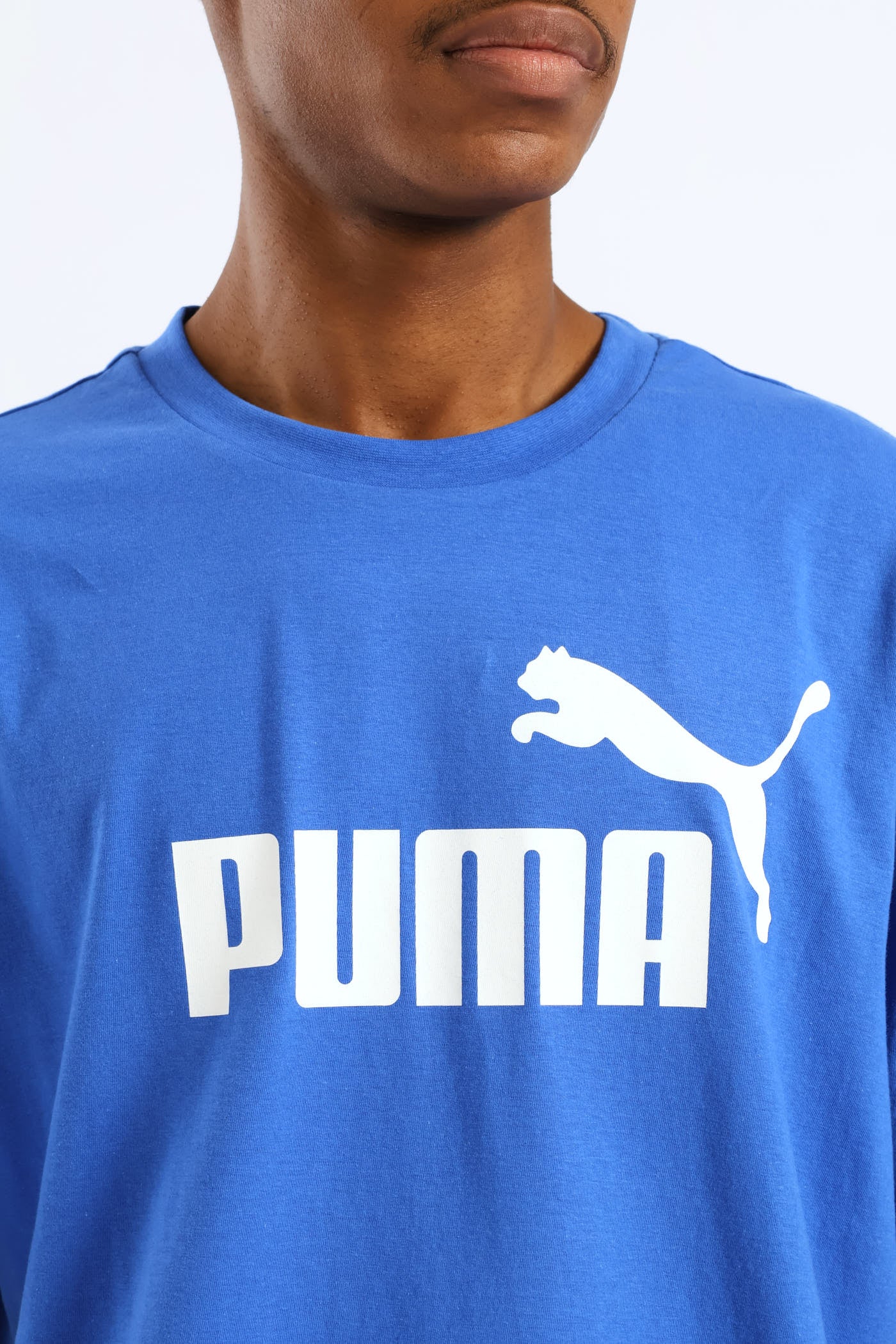 Essential No. 1 Logo Tee - Blue - Image 2