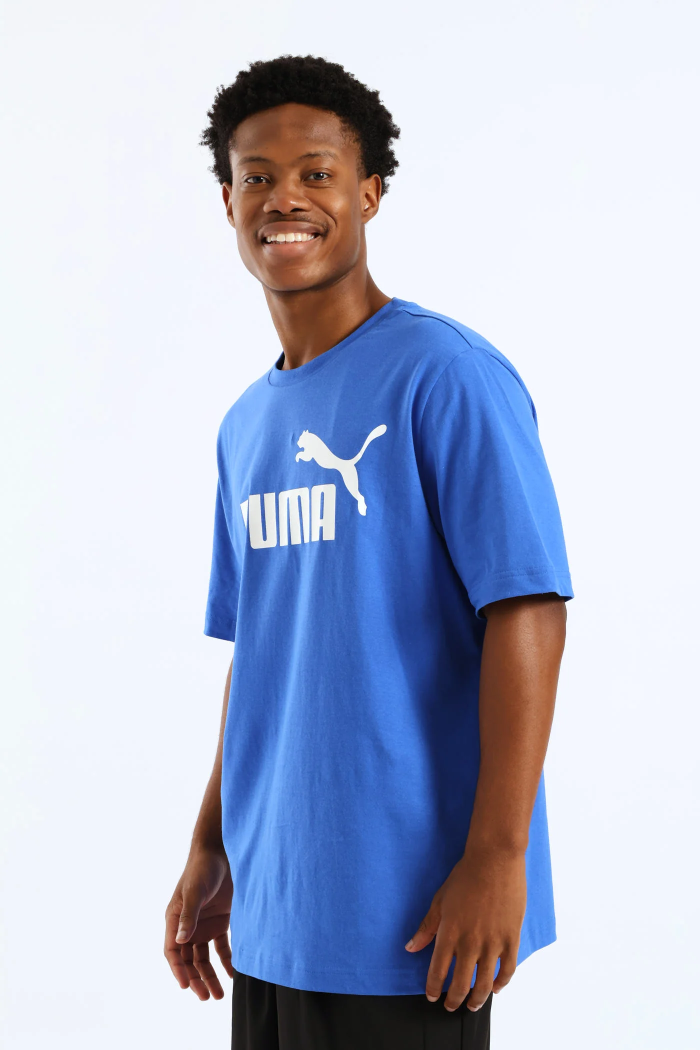Essential No. 1 Logo Tee - Blue - Image 3