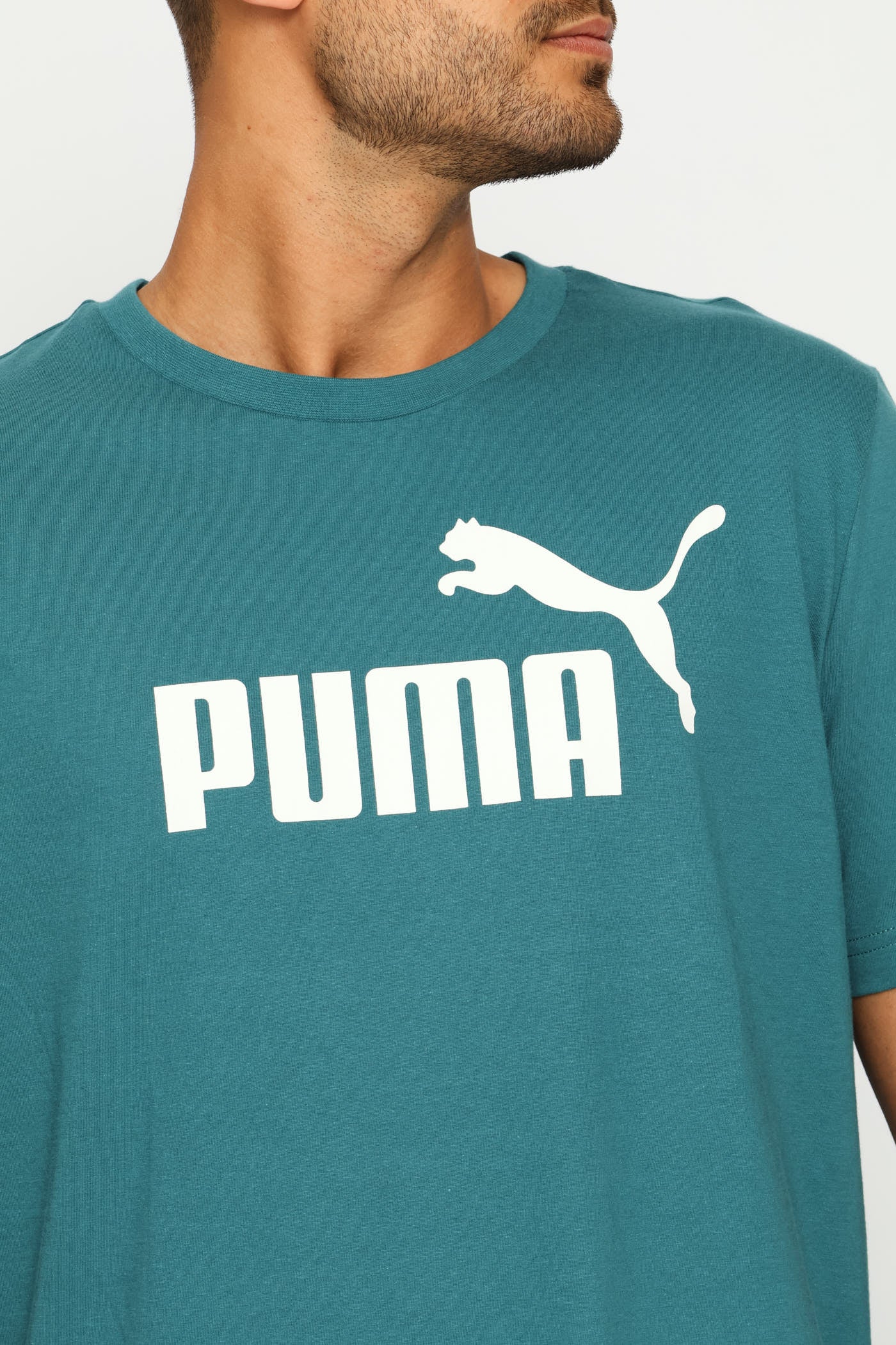 Essential No.1 Logo Tee - Emerald - Image 2
